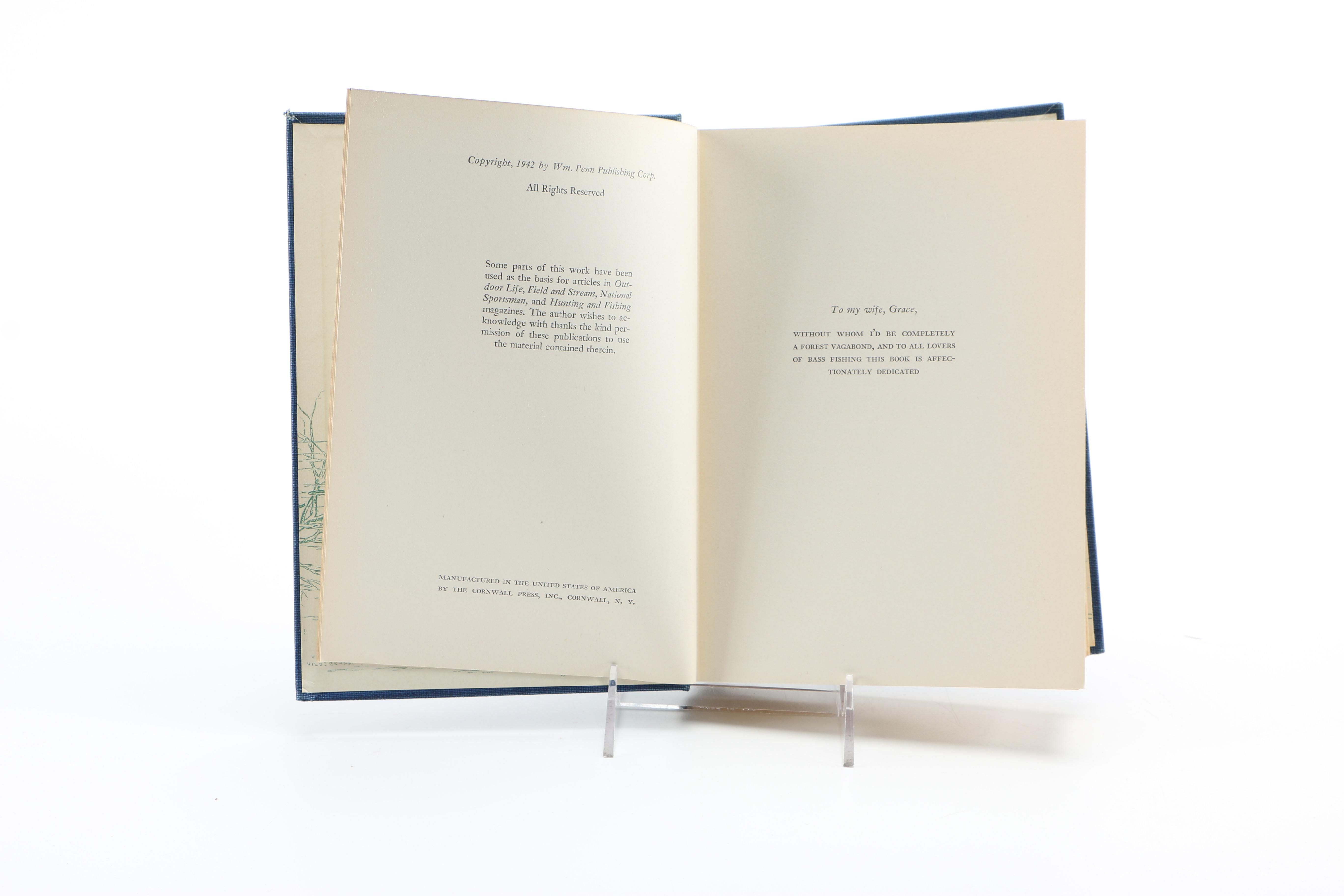 1942 "Fresh-Water Bass" by Ray Bergman