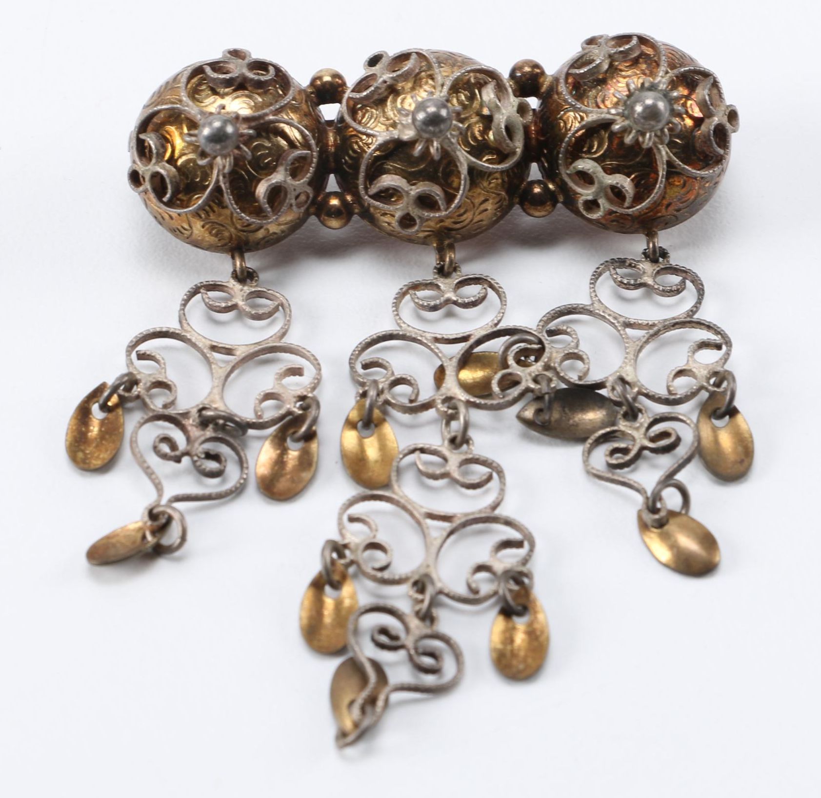 800 Silver Brooches and Cuff Featuring Niekerk Bro