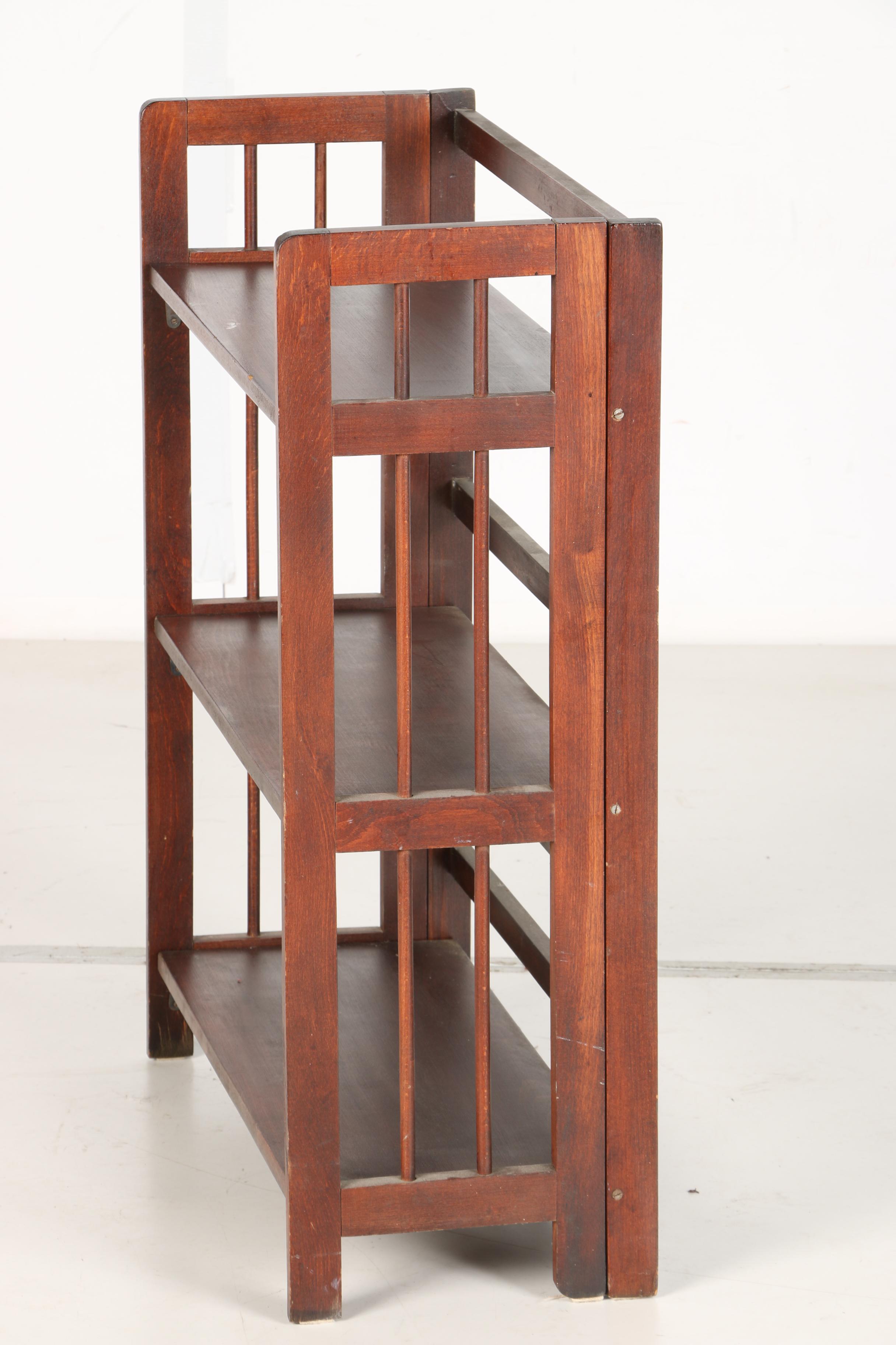Folding Wooden Bookcase
