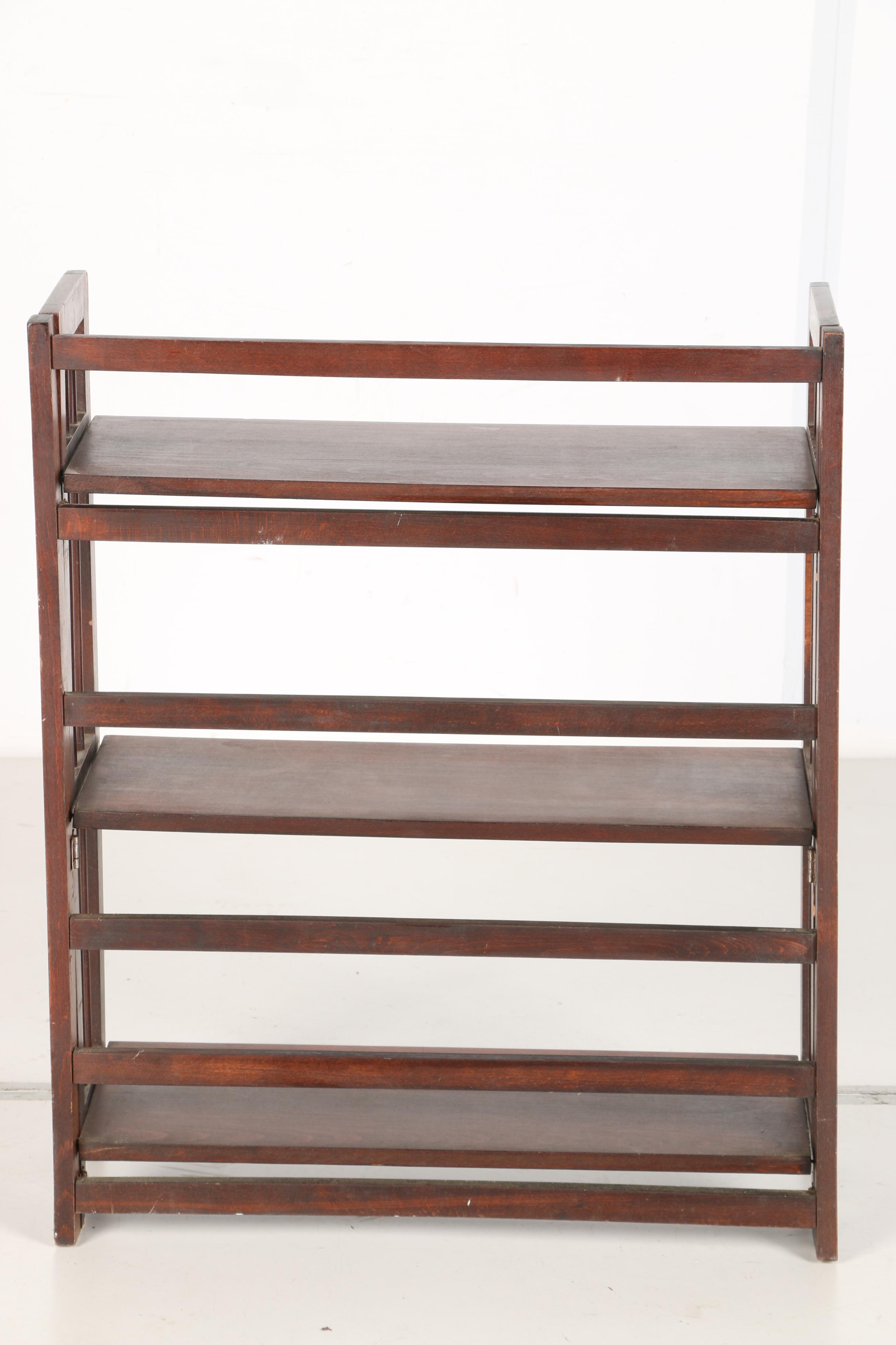 Folding Wooden Bookcase
