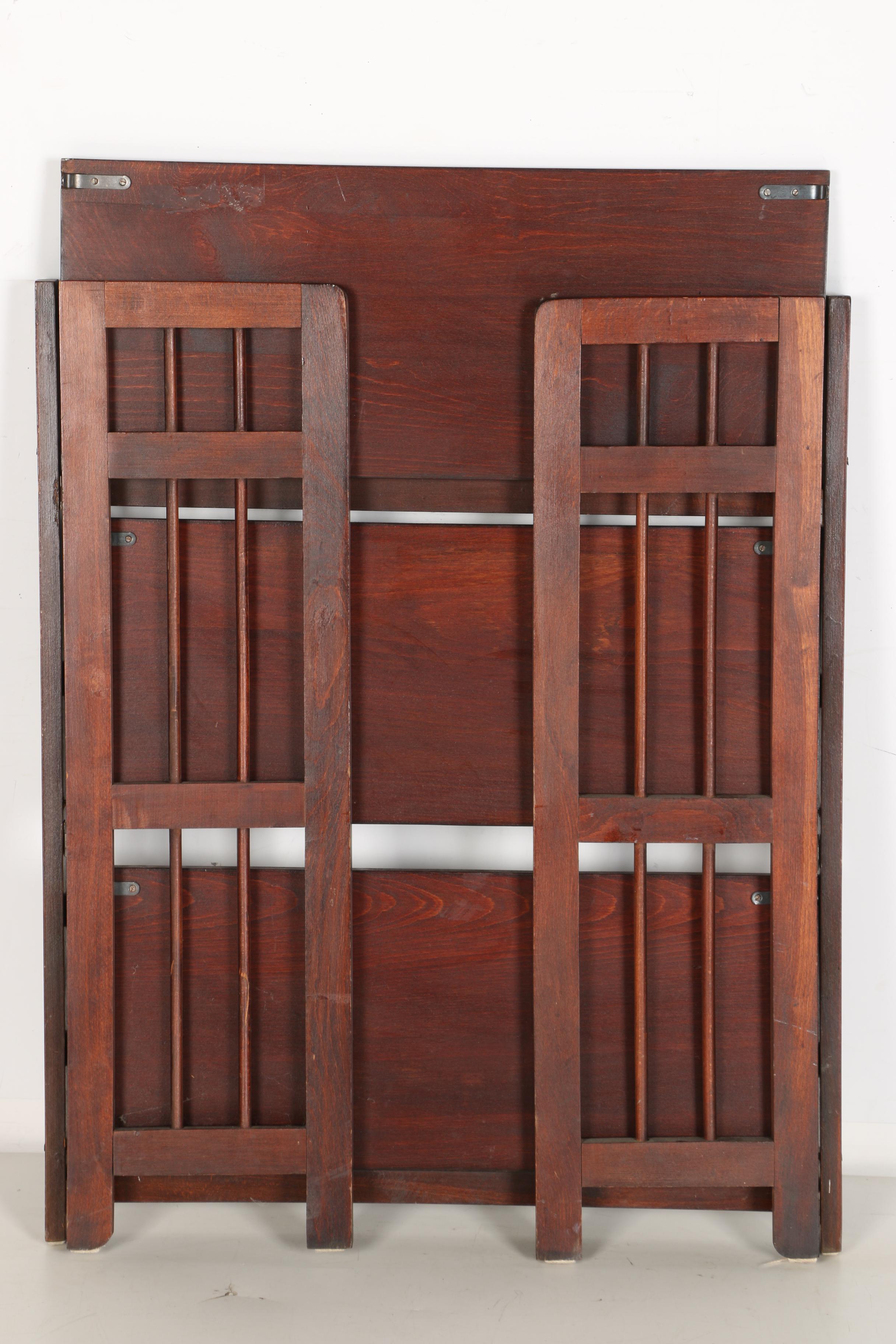 Folding Wooden Bookcase