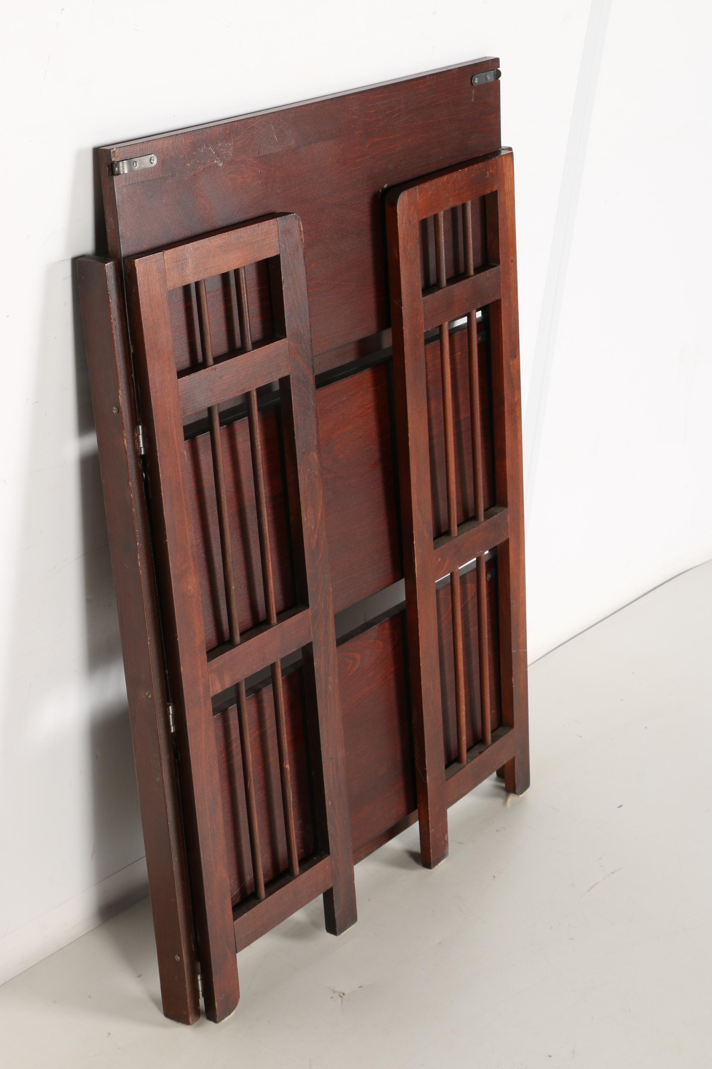 Folding Wooden Bookcase