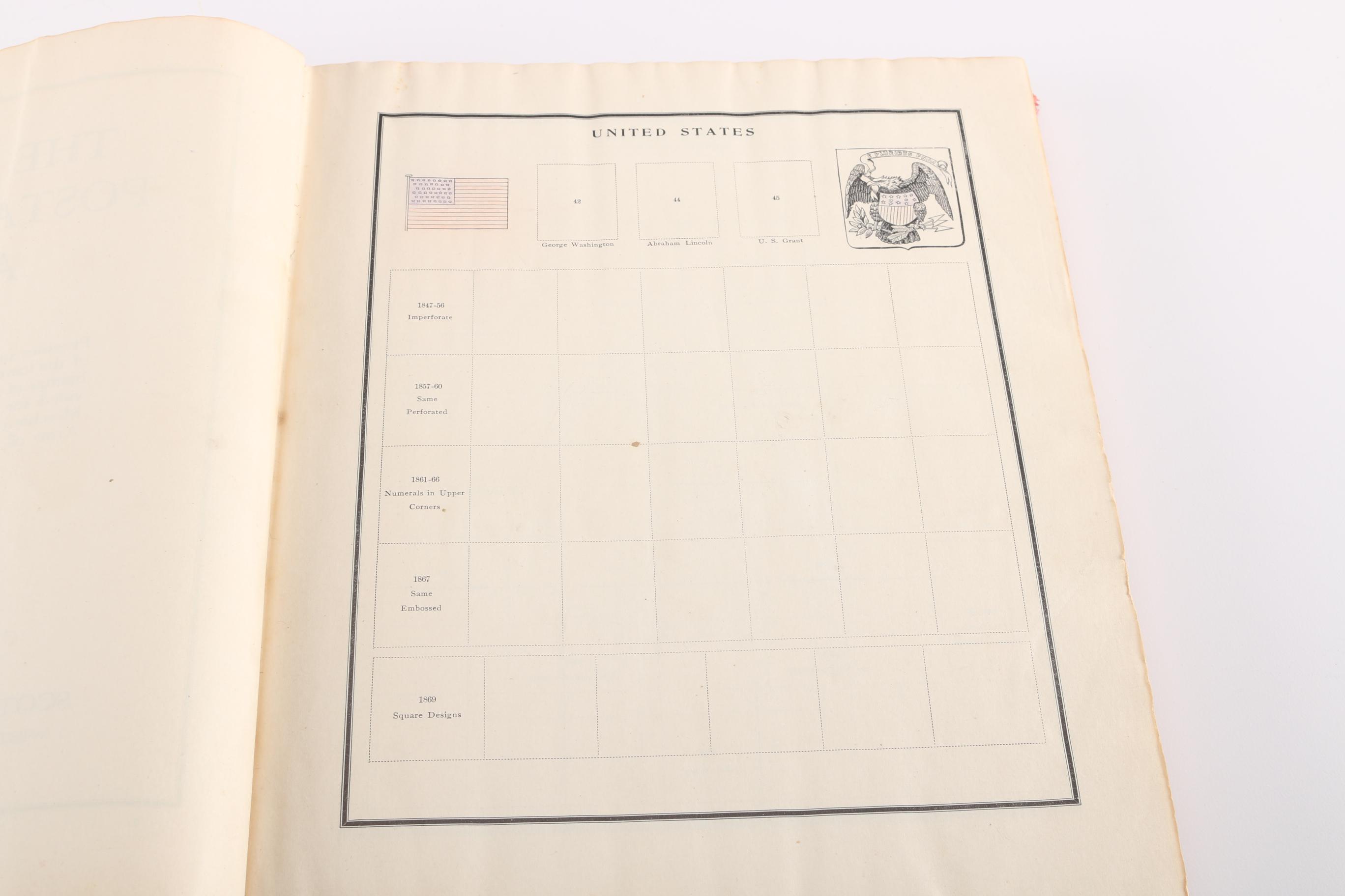 1923 Modern Postage Stamp Album