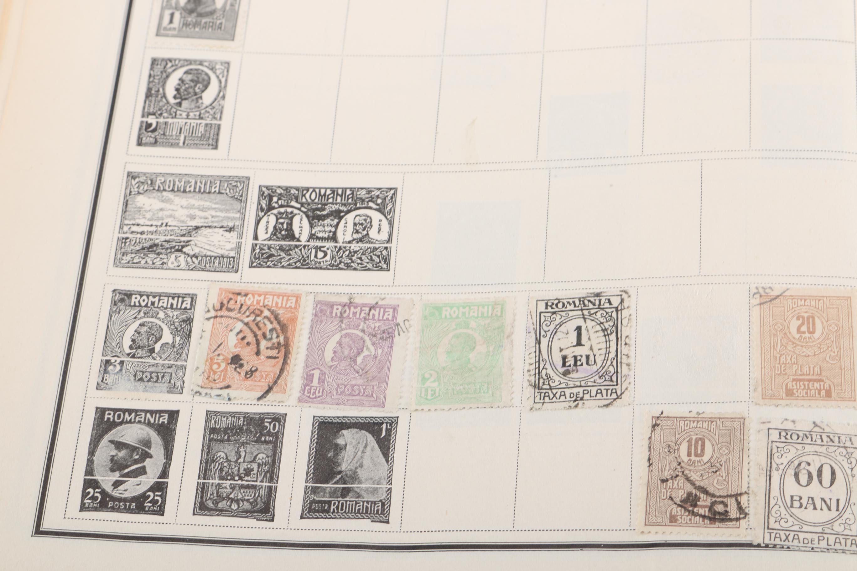 1923 Modern Postage Stamp Album