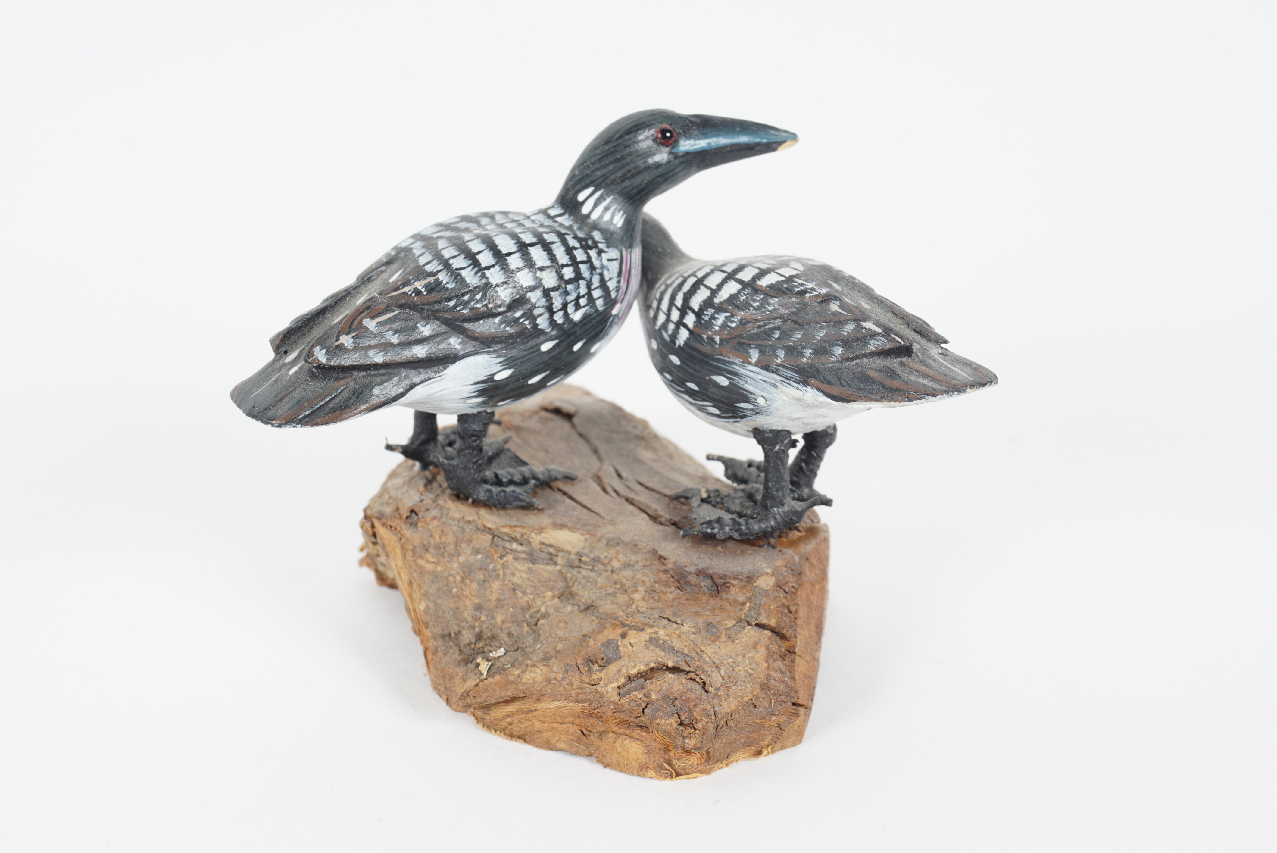 Group of Loon Figurines and Decor