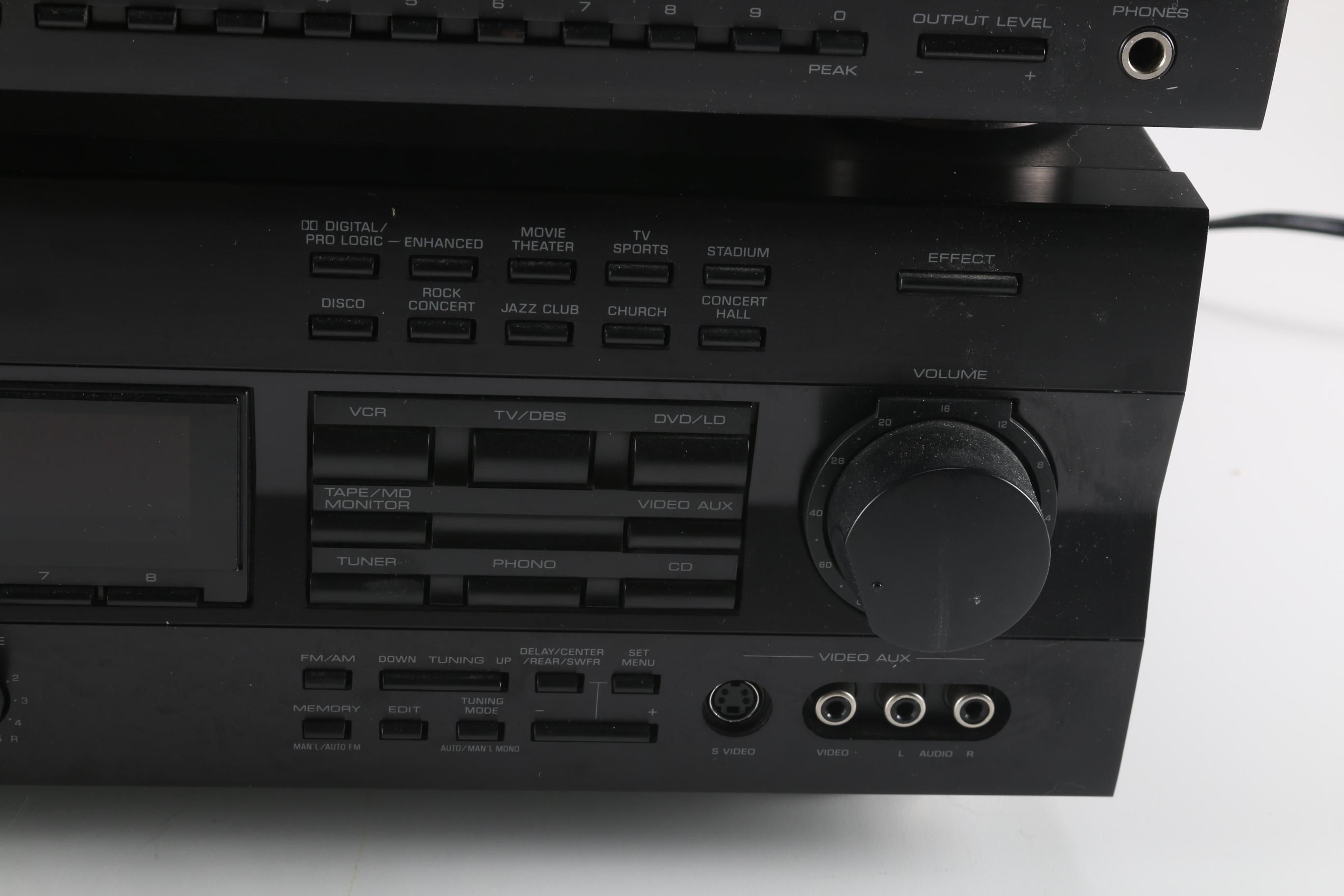 Yamaha RX-V793 Amplifier and CD Player