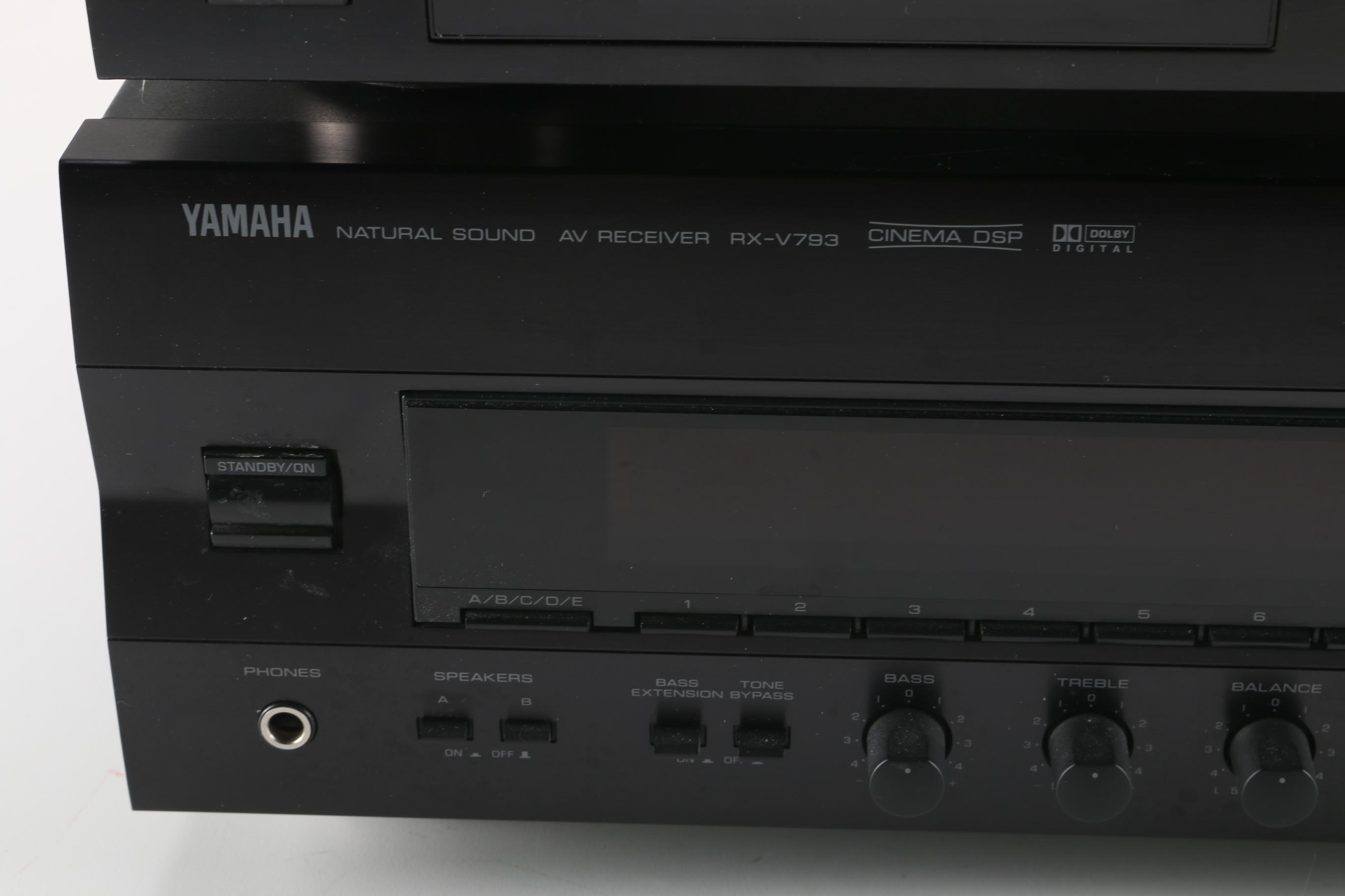 Yamaha RX-V793 Amplifier and CD Player