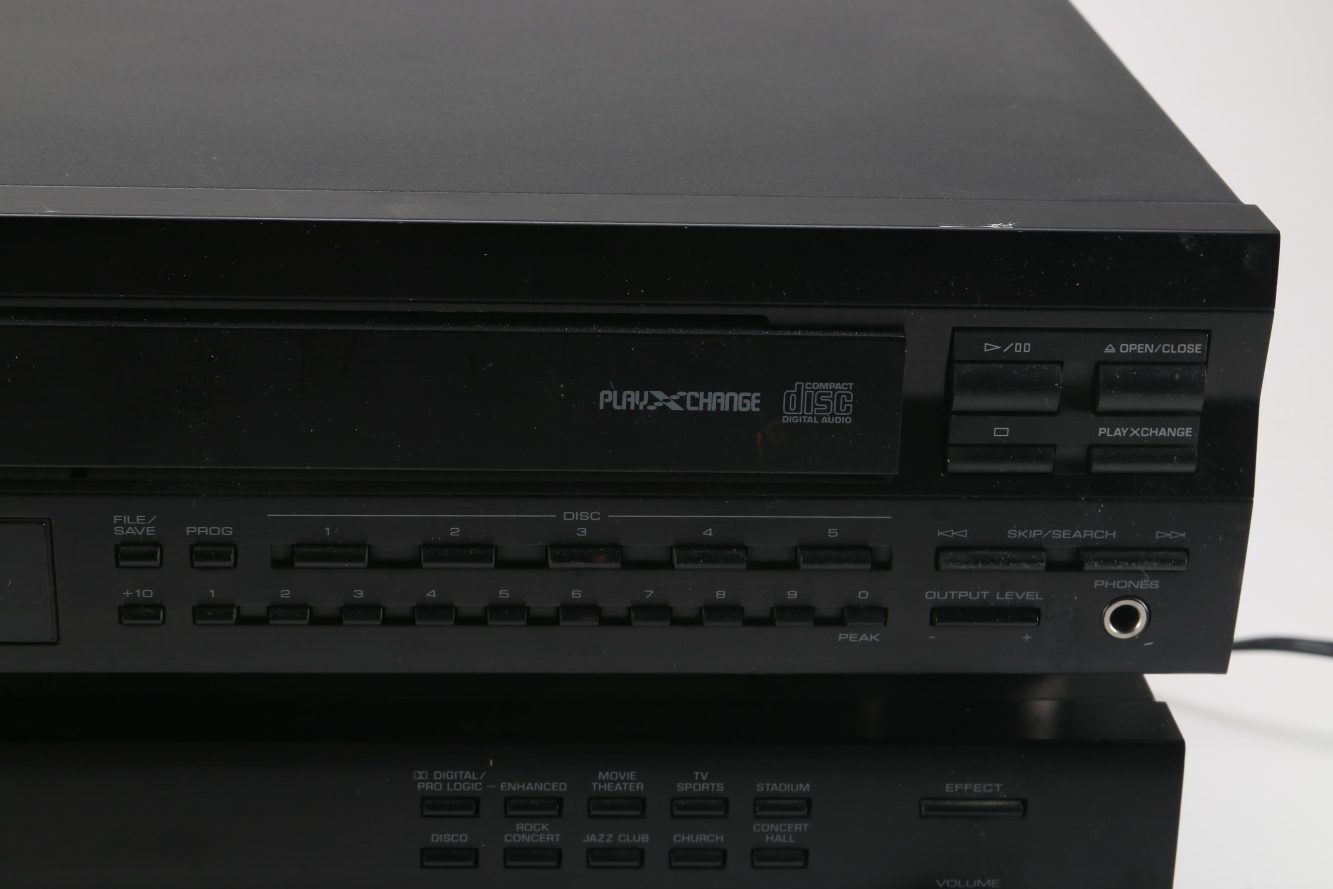 Yamaha RX-V793 Amplifier and CD Player