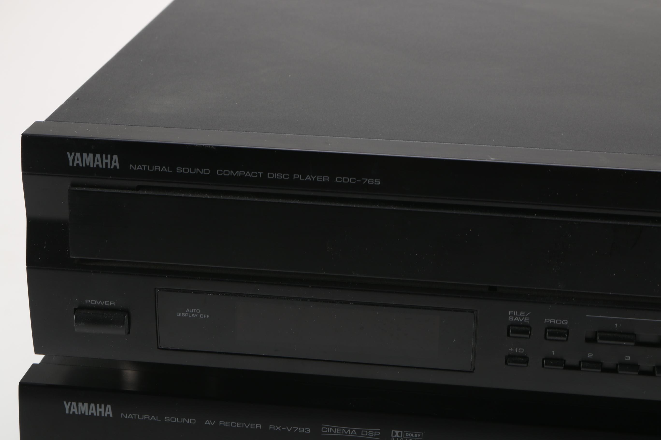 Yamaha RX-V793 Amplifier and CD Player