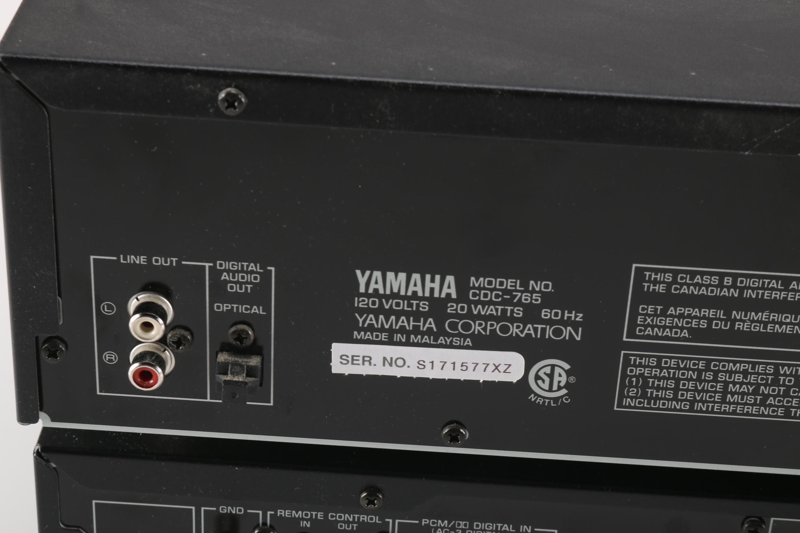 Yamaha RX-V793 Amplifier and CD Player