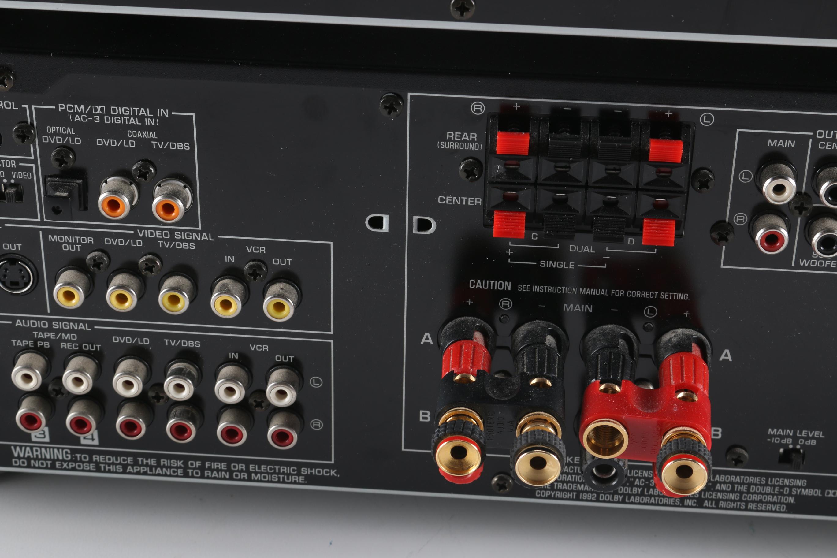 Yamaha RX-V793 Amplifier and CD Player