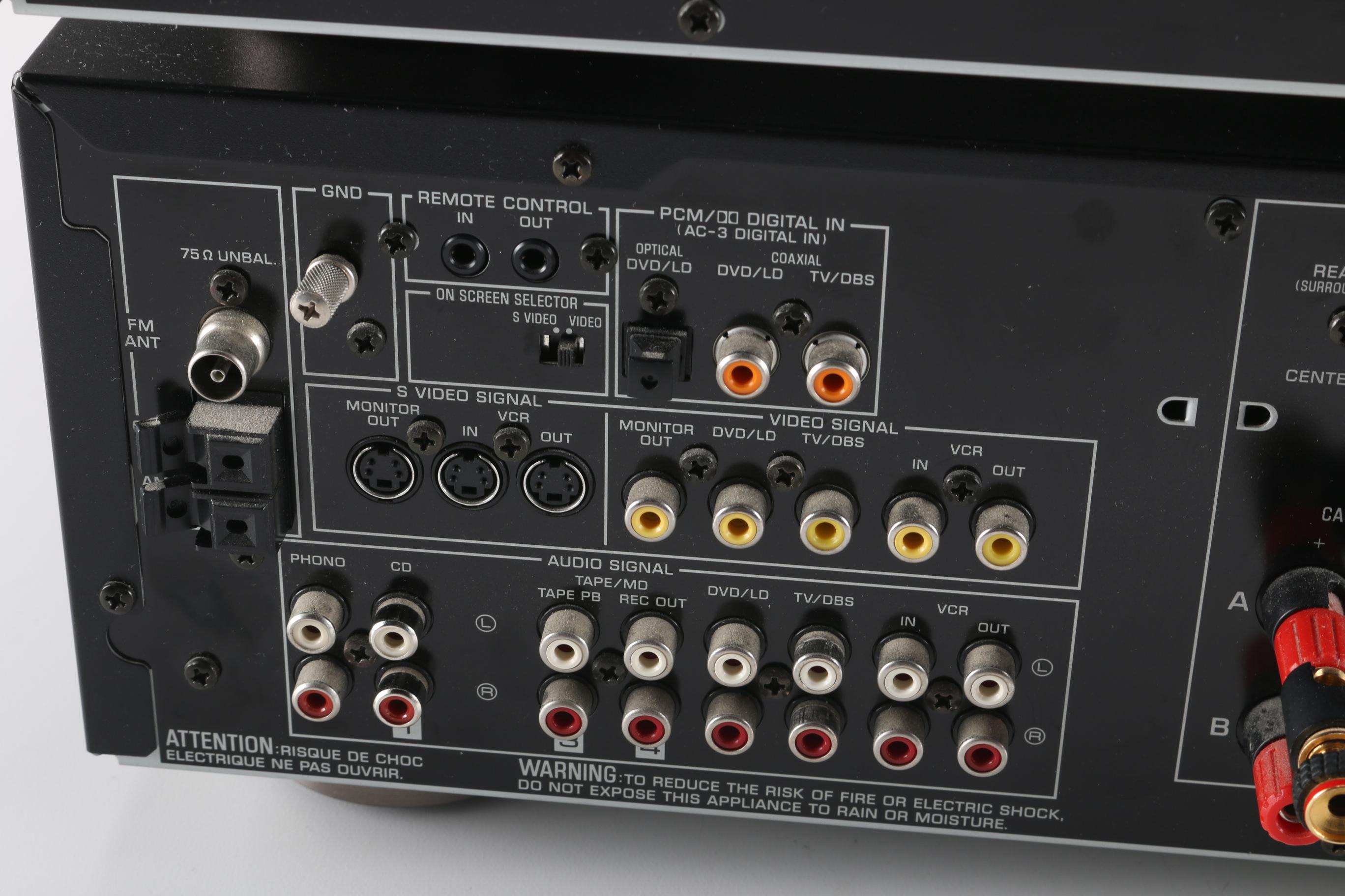 Yamaha RX-V793 Amplifier and CD Player