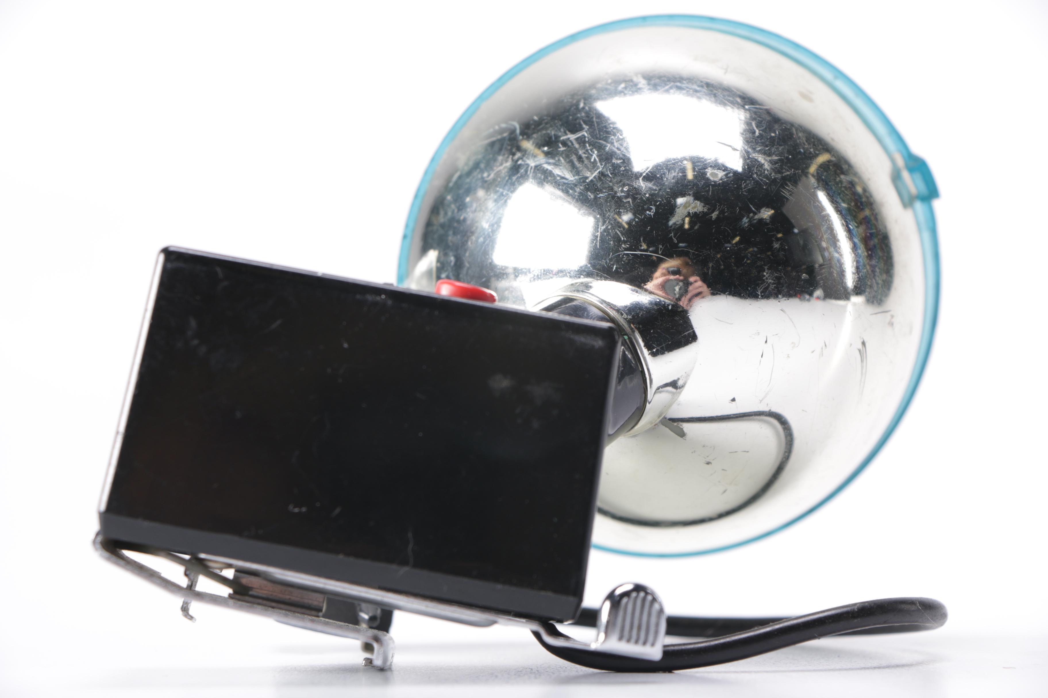 Polaroid Land Camera and Flash