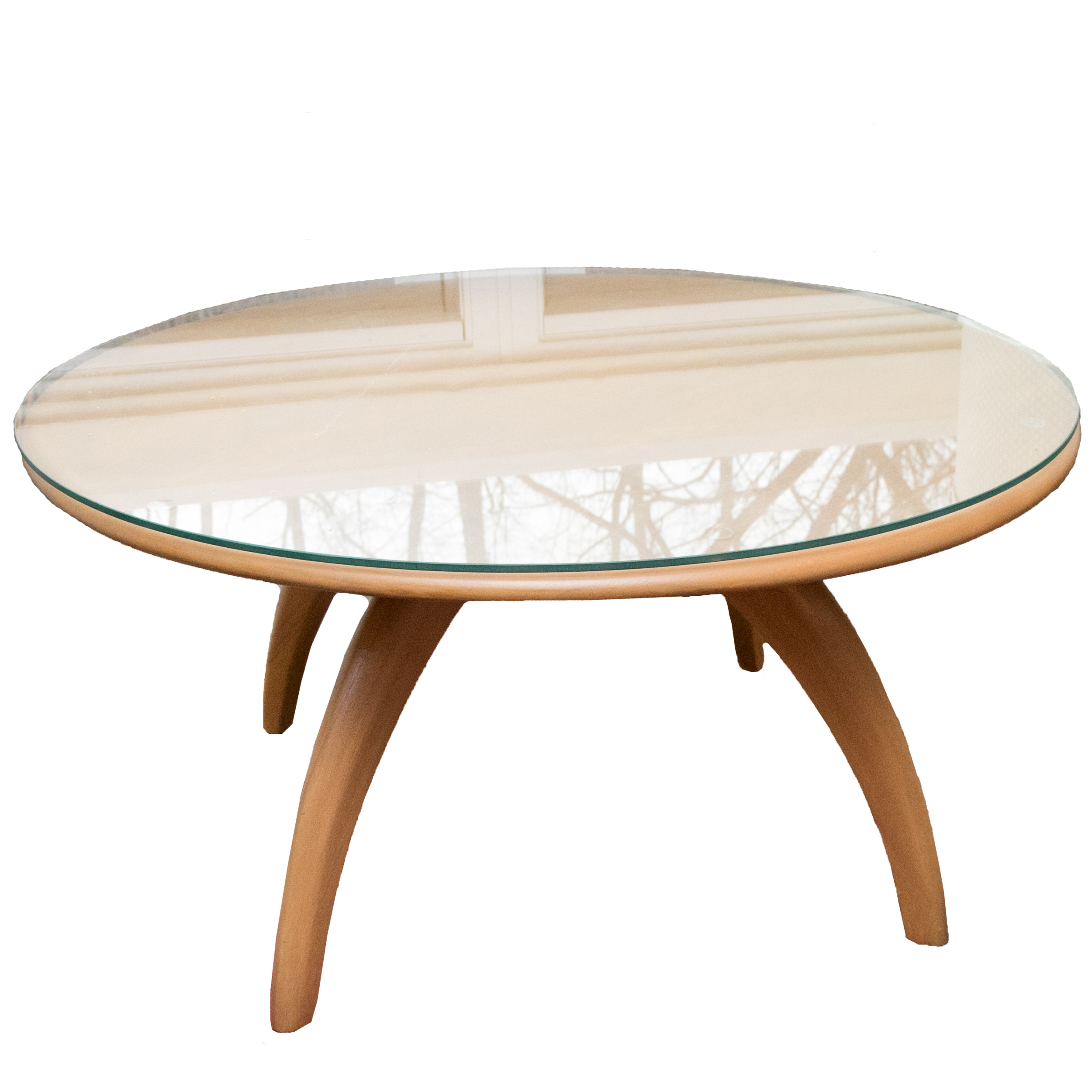Heywood Wakefield Revolving Cocktail Table