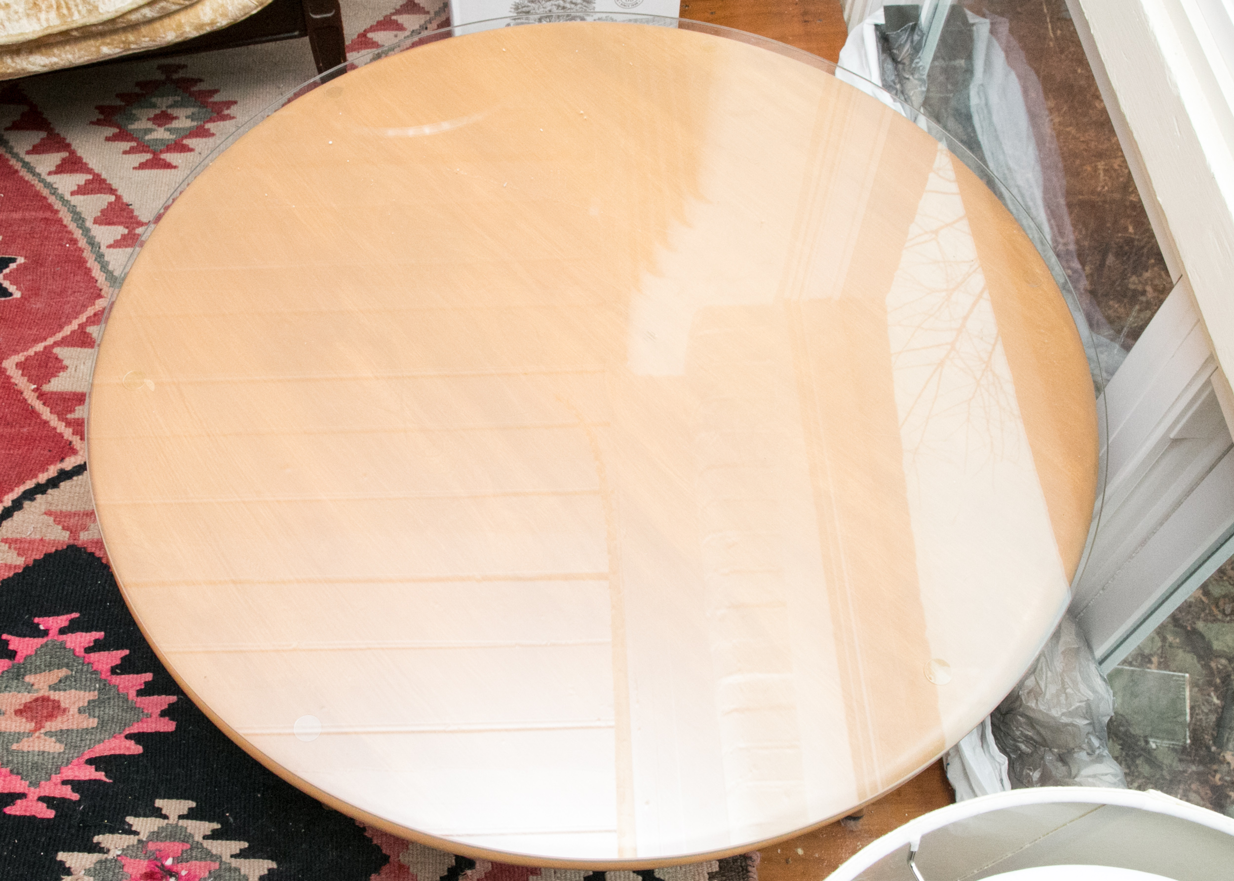 Heywood Wakefield Revolving Cocktail Table