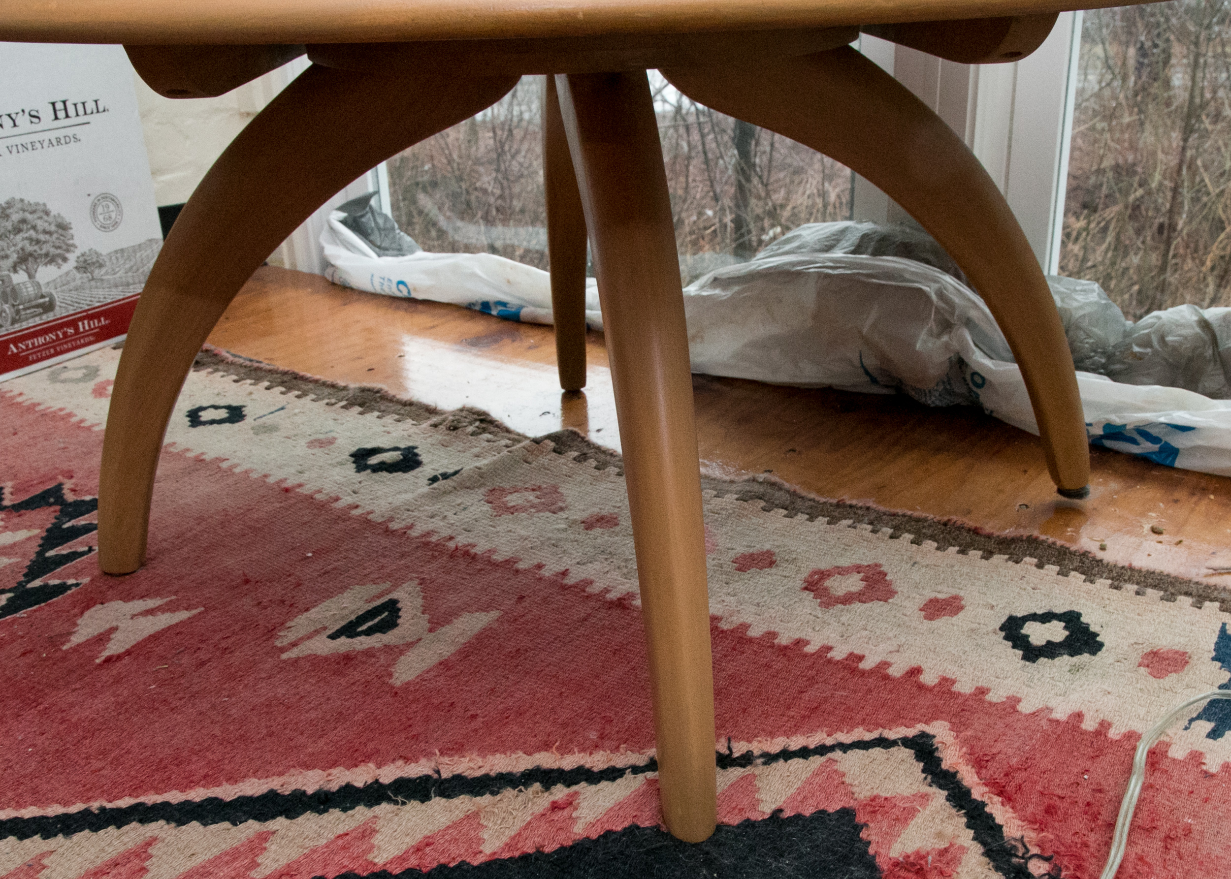 Heywood Wakefield Revolving Cocktail Table