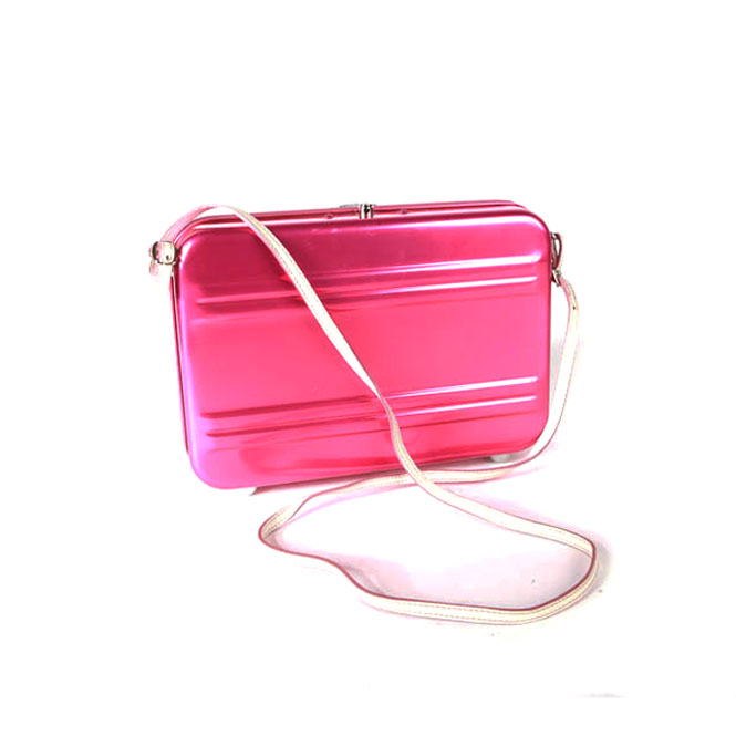 Zero Halliburton Pink Hard Shell Handbag | EBTH
