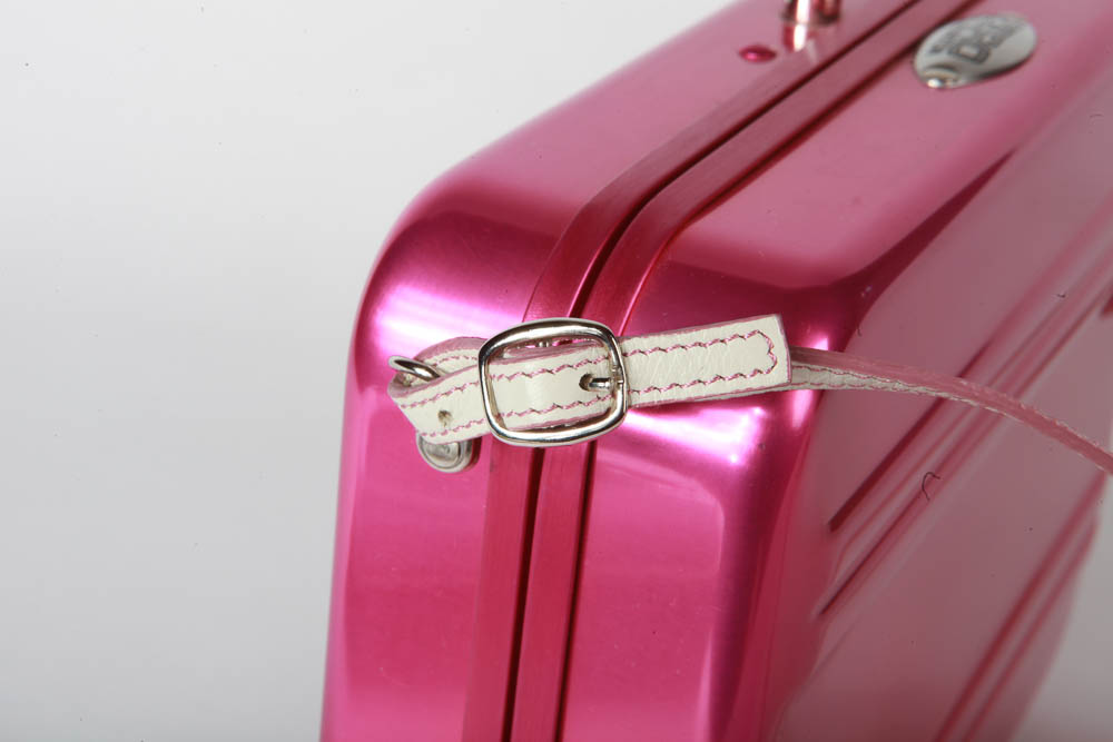 Zero Halliburton Pink Hard Shell Handbag