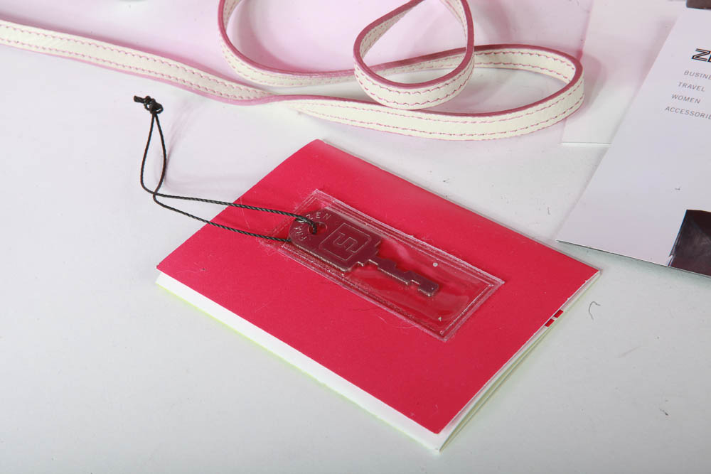 Zero Halliburton Pink Hard Shell Handbag