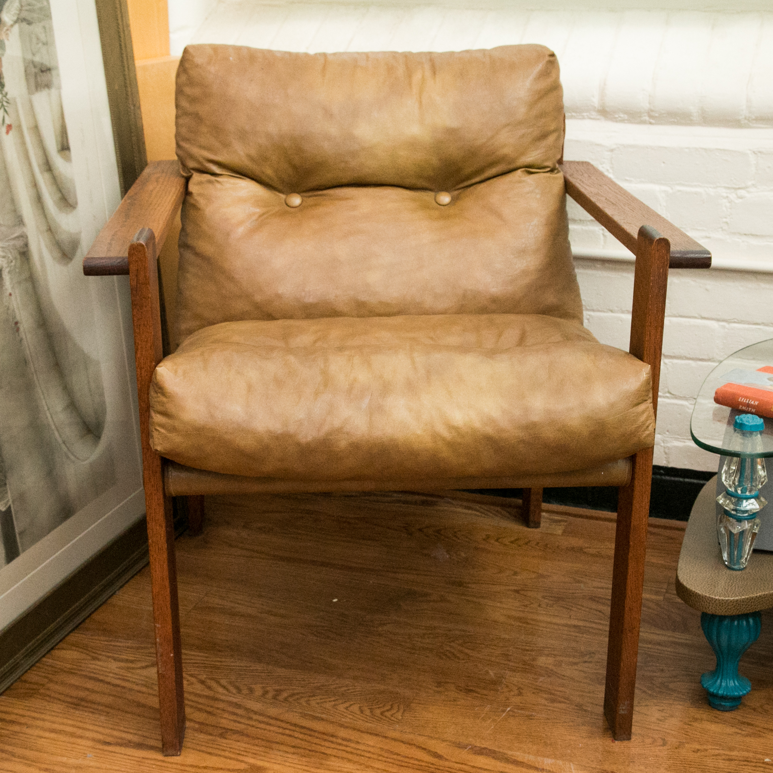 Danish Modern Oak Armchair