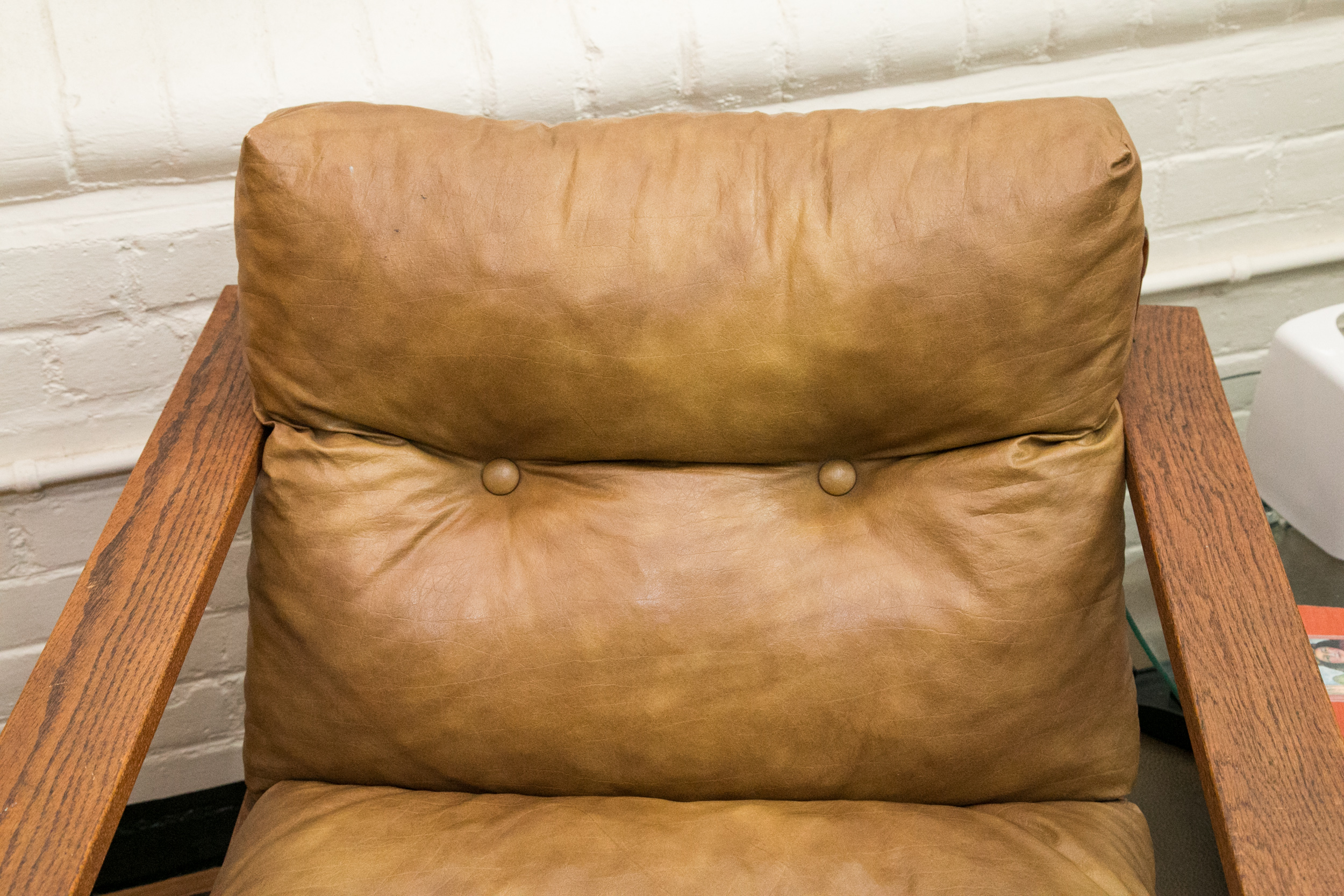 Danish Modern Oak Armchair