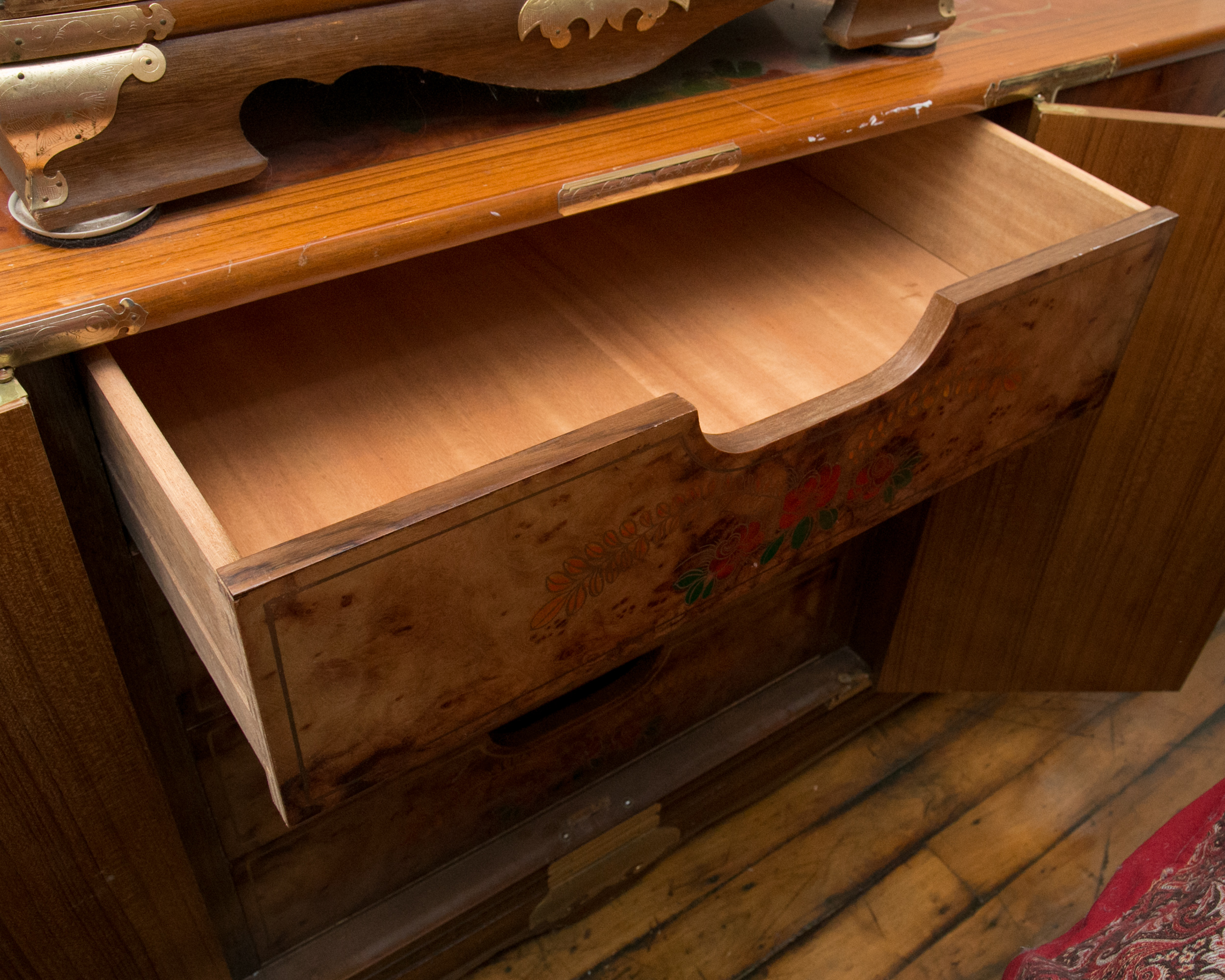 Chinoiserie Hand-Painted Dresser