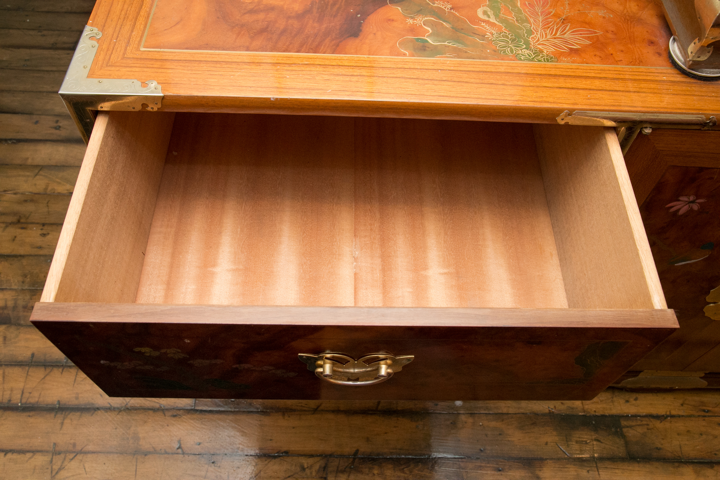 Chinoiserie Hand-Painted Dresser