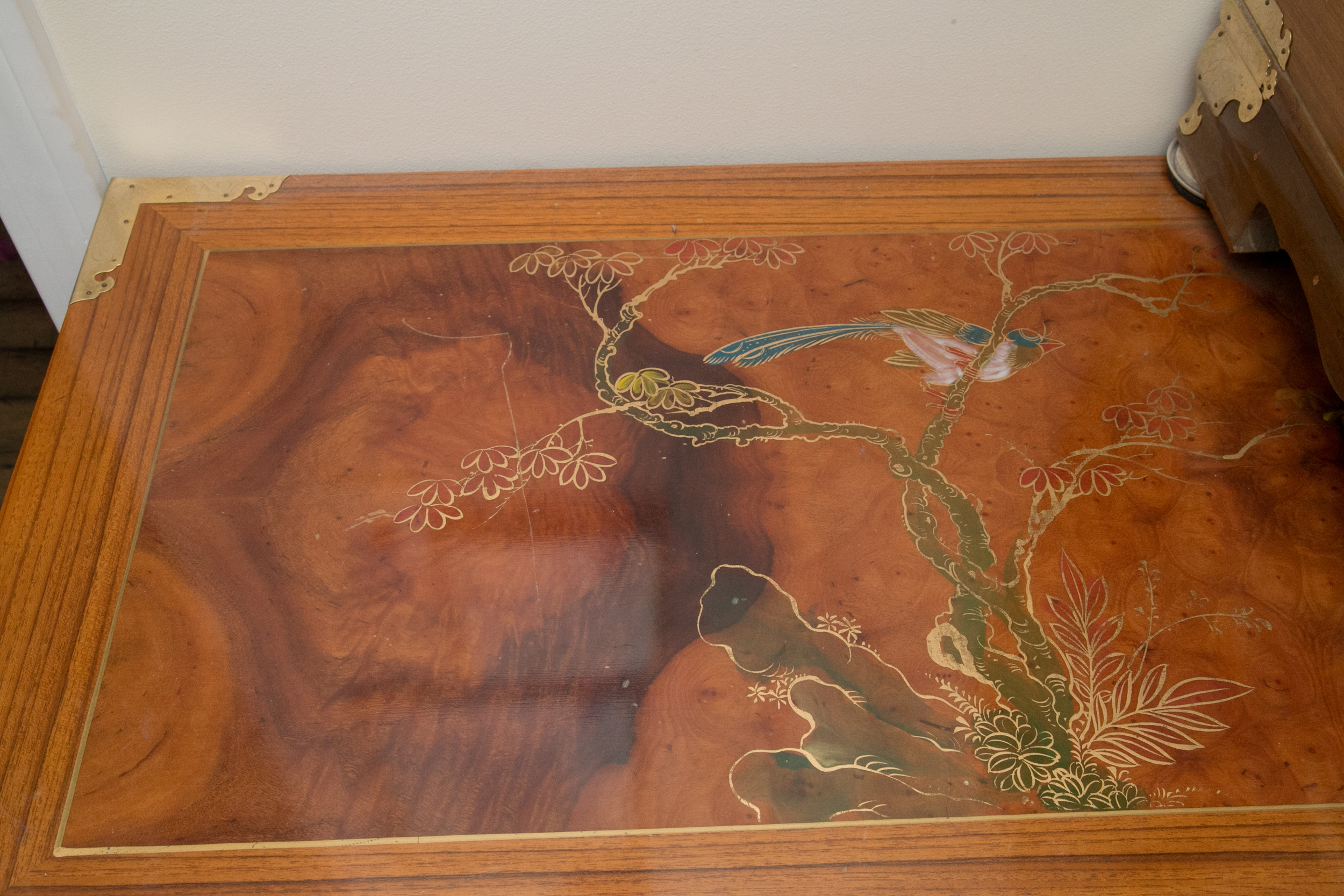 Chinoiserie Hand-Painted Dresser