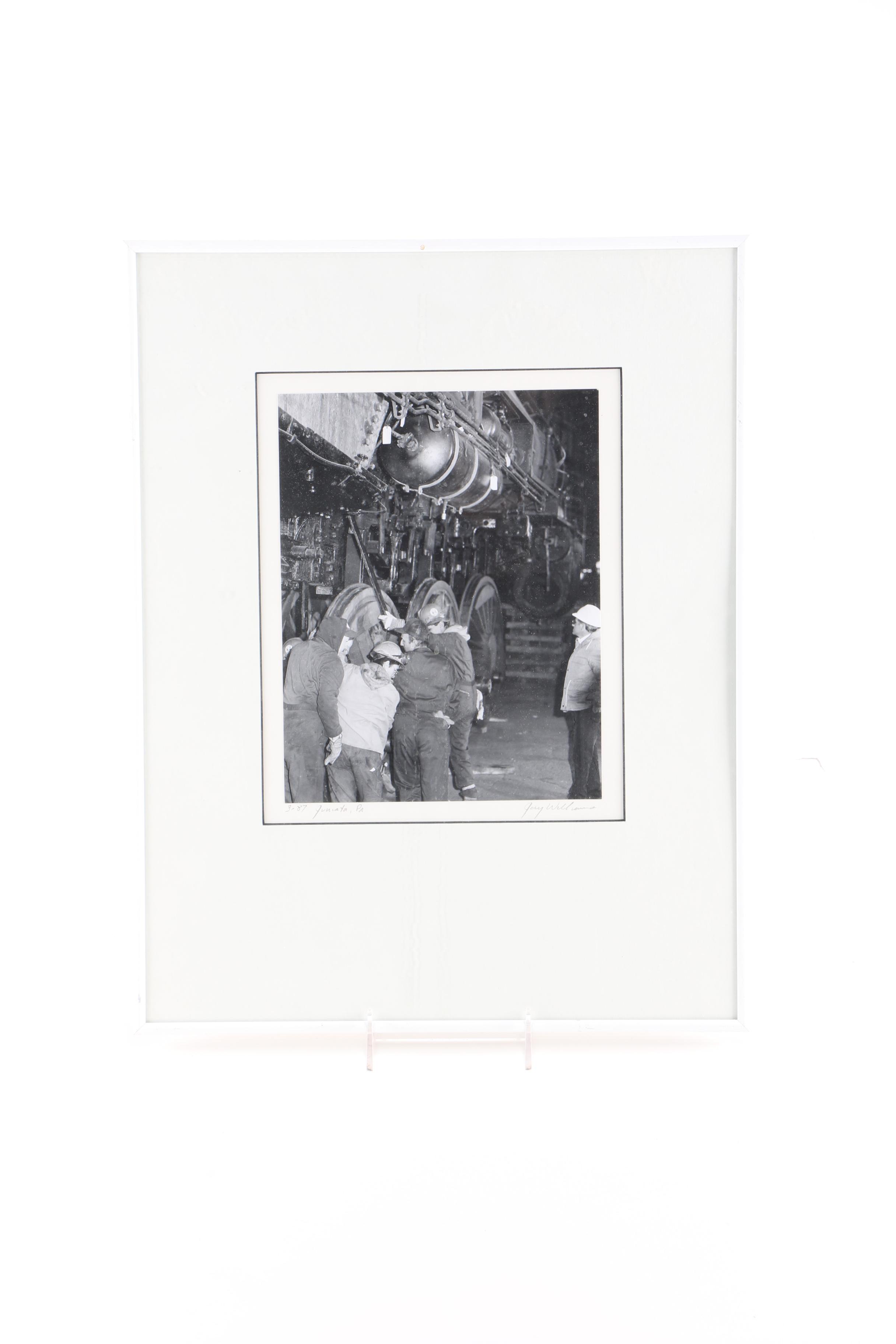 Jay Williams Framed Railroad Photos