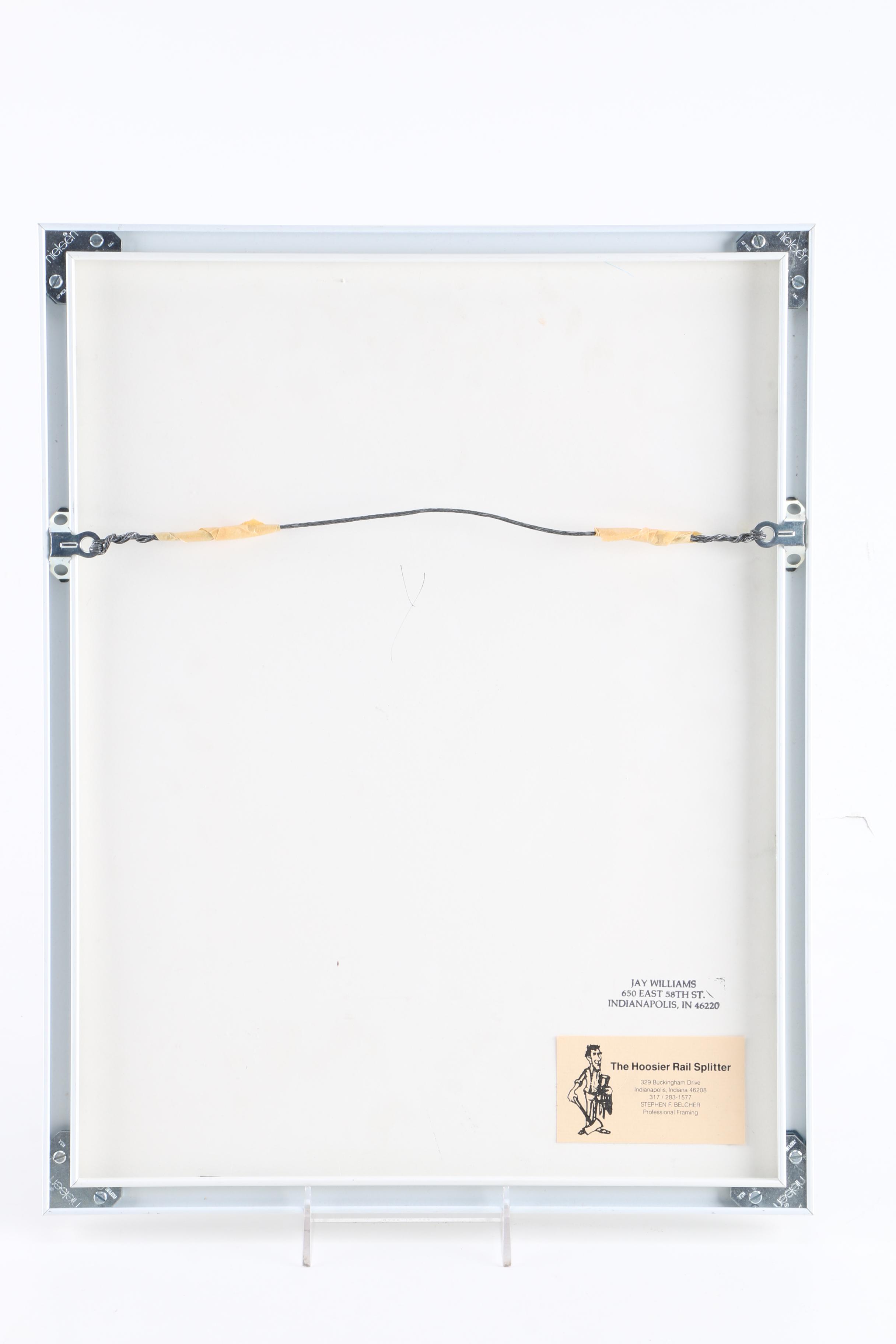 Jay Williams Framed Railroad Photos