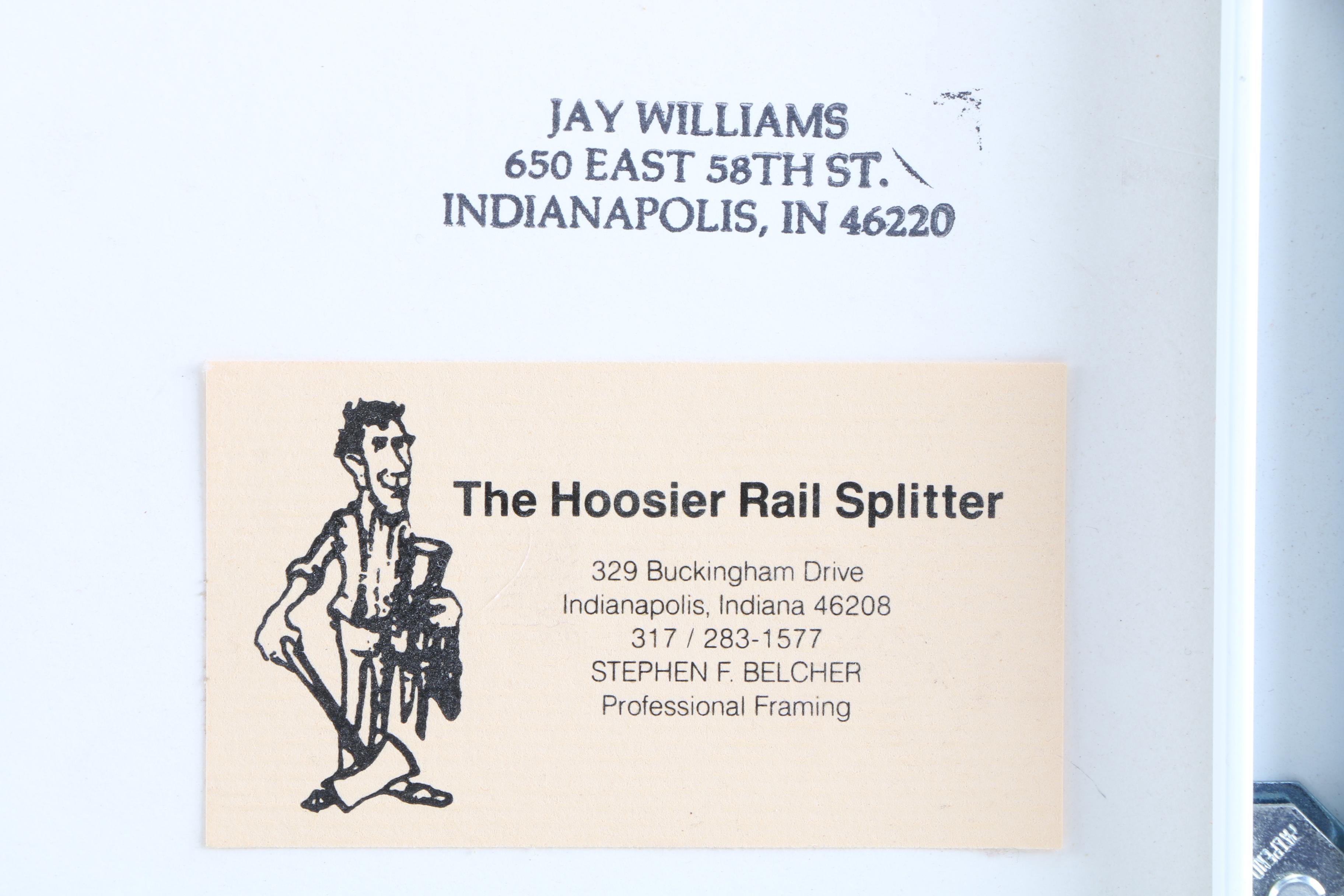 Jay Williams Framed Railroad Photos