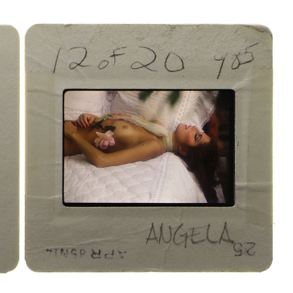 Original "Penthouse" 35mm Slides of Angela Nicholas by Bob Guccione