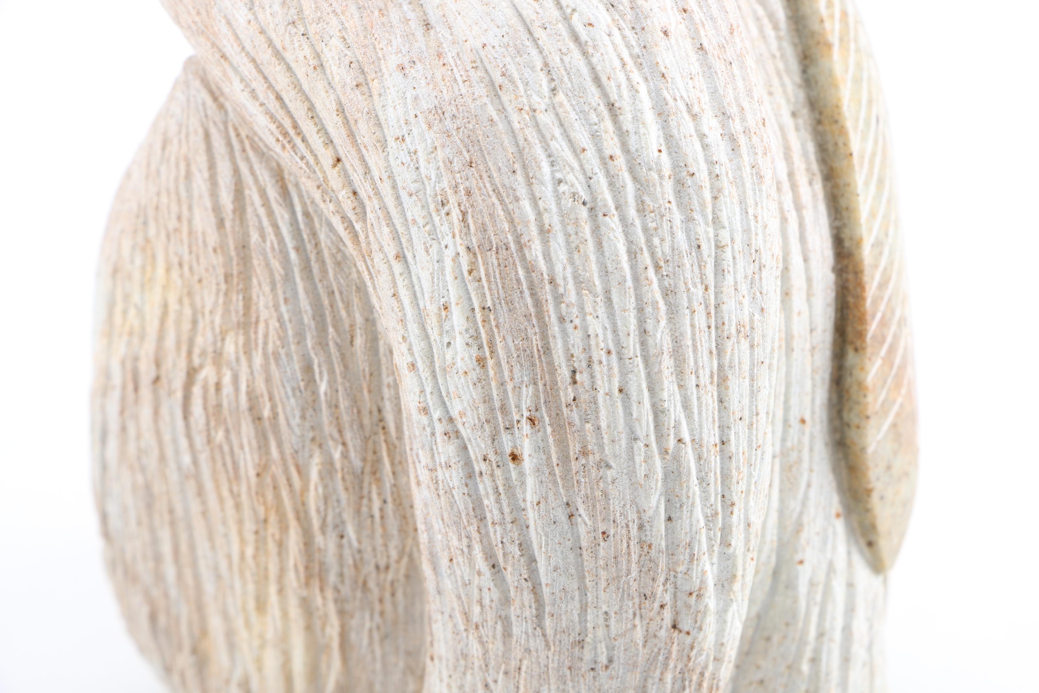 1993 Loreene Henry Soapstone Sculpture of a Woman