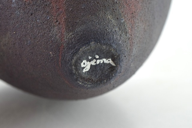 Masuo Ojima Pottery Bullet Style Vessel