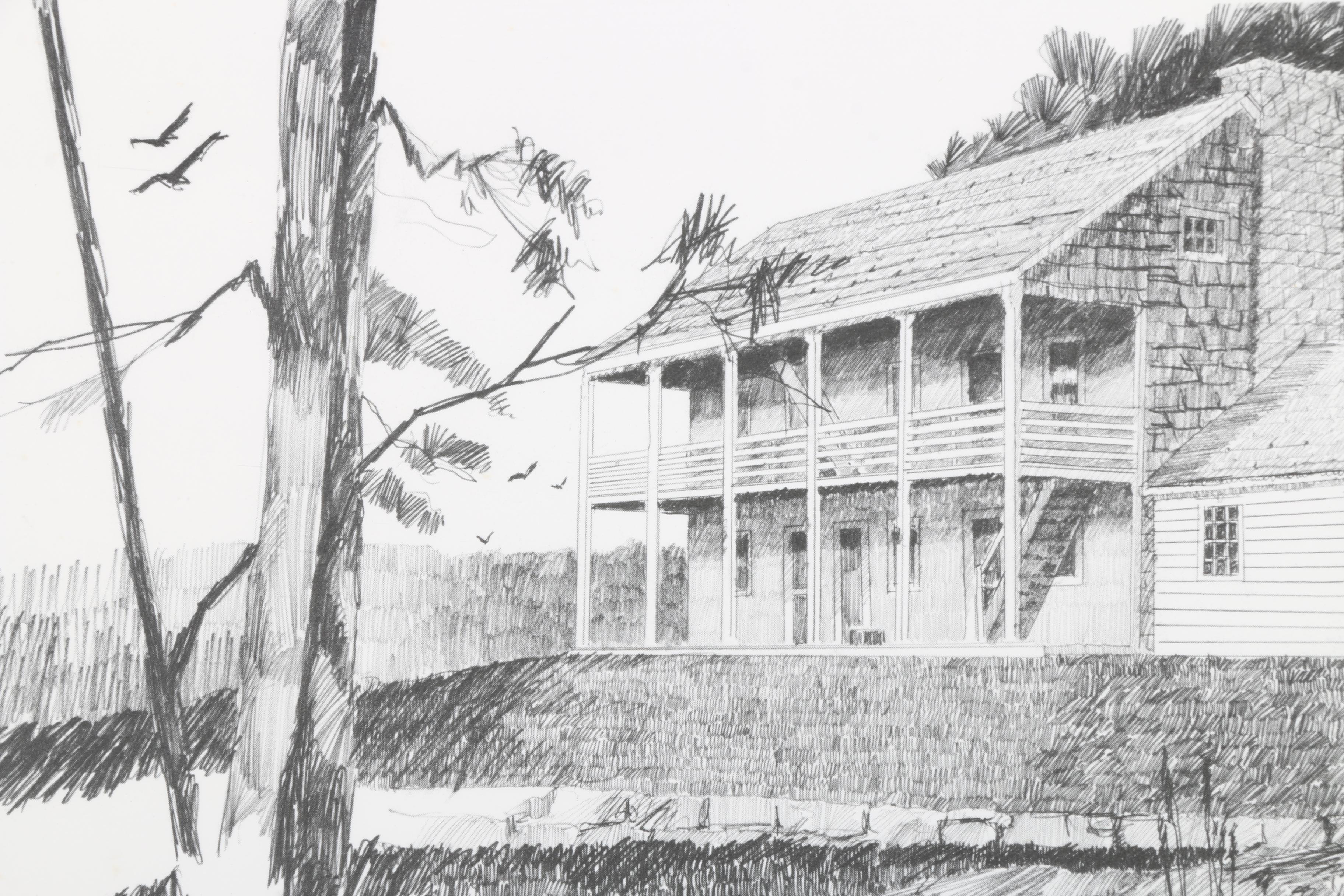 L.W. "Bill" Rettig Jr. Offset Lithographs of Historic Butler County, Pennsylvania