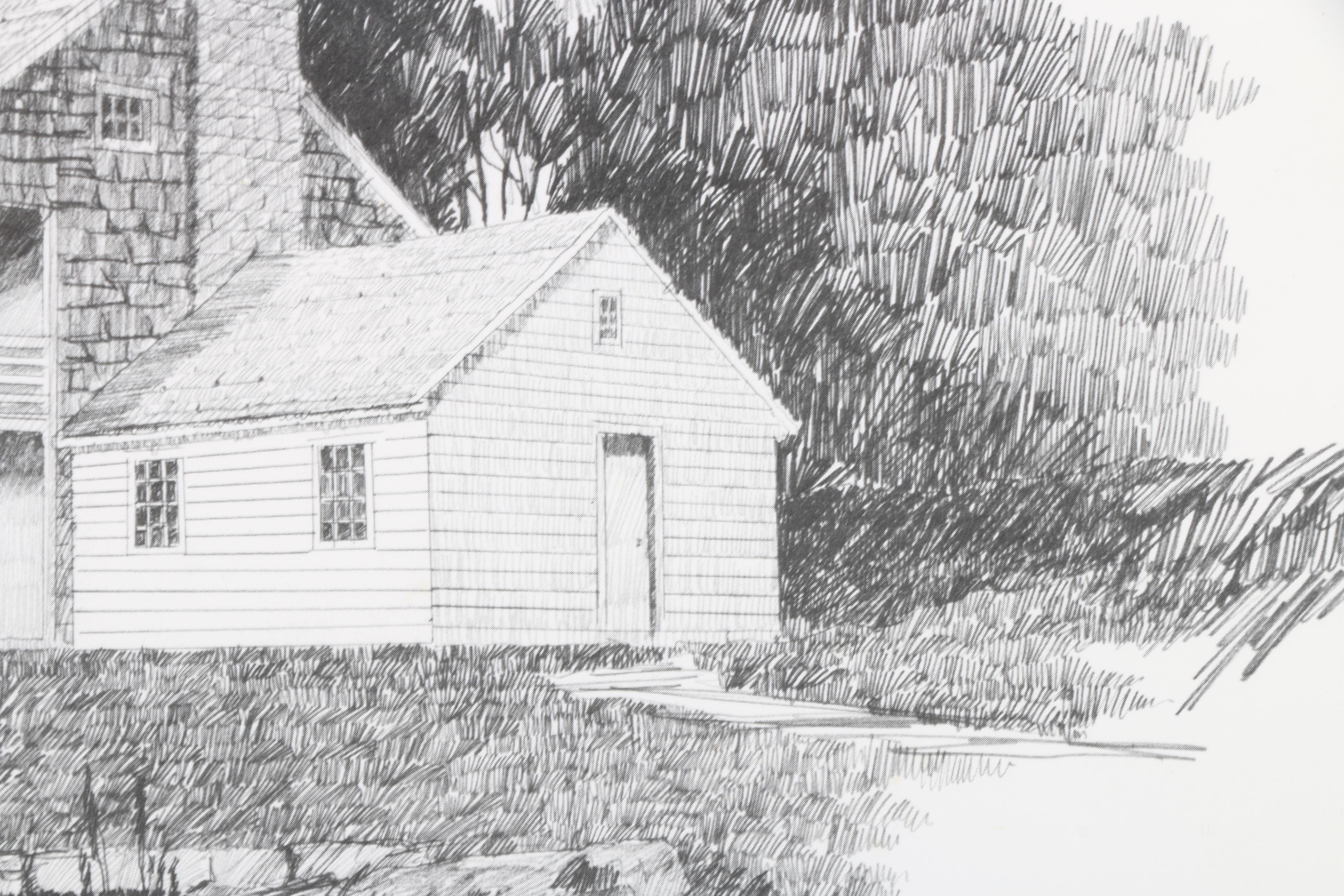 L.W. "Bill" Rettig Jr. Offset Lithographs of Historic Butler County, Pennsylvania