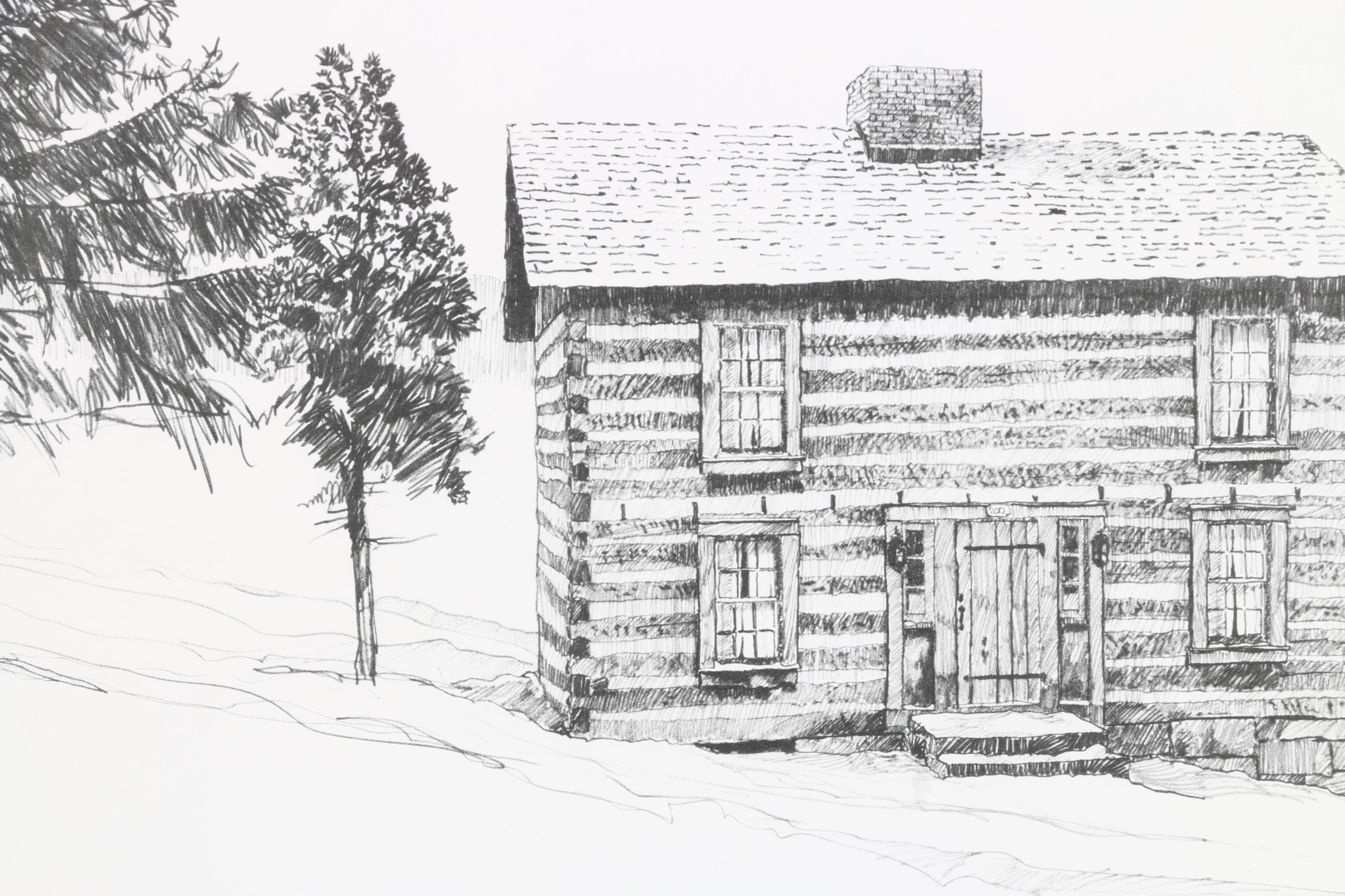 L.W. "Bill" Rettig Jr. Offset Lithographs of Historic Butler County, Pennsylvania