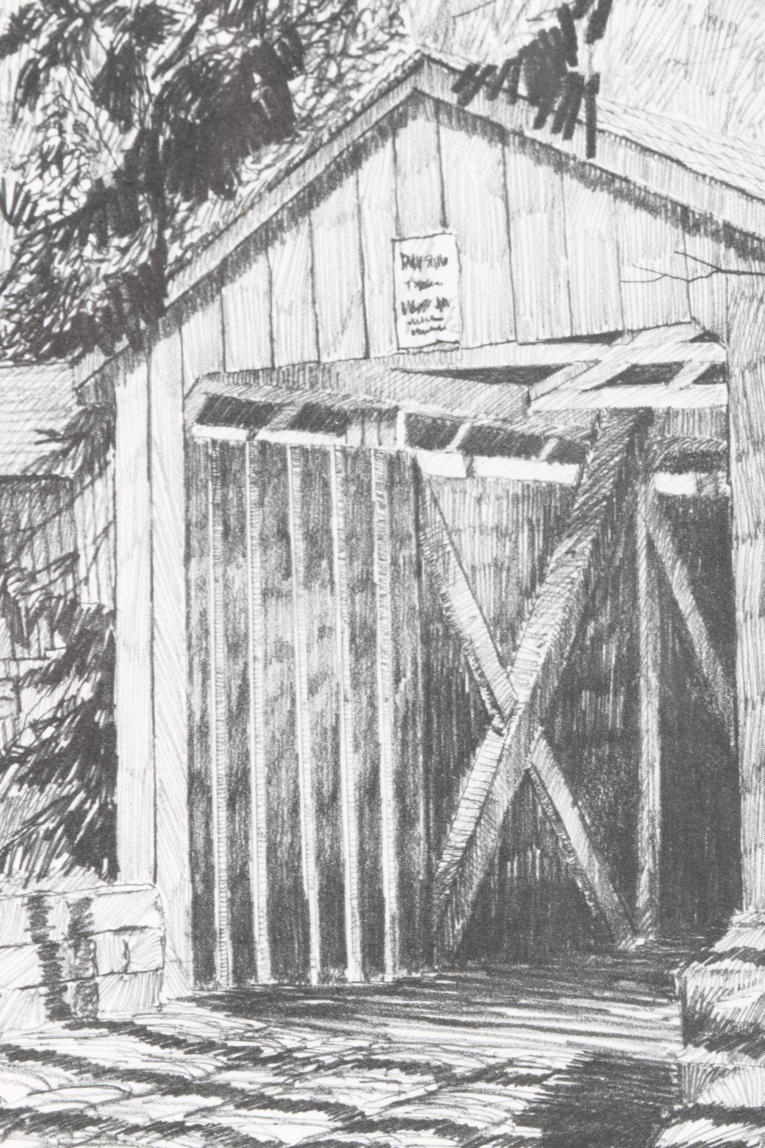 L.W. "Bill" Rettig Jr. Offset Lithographs of Historic Butler County, Pennsylvania