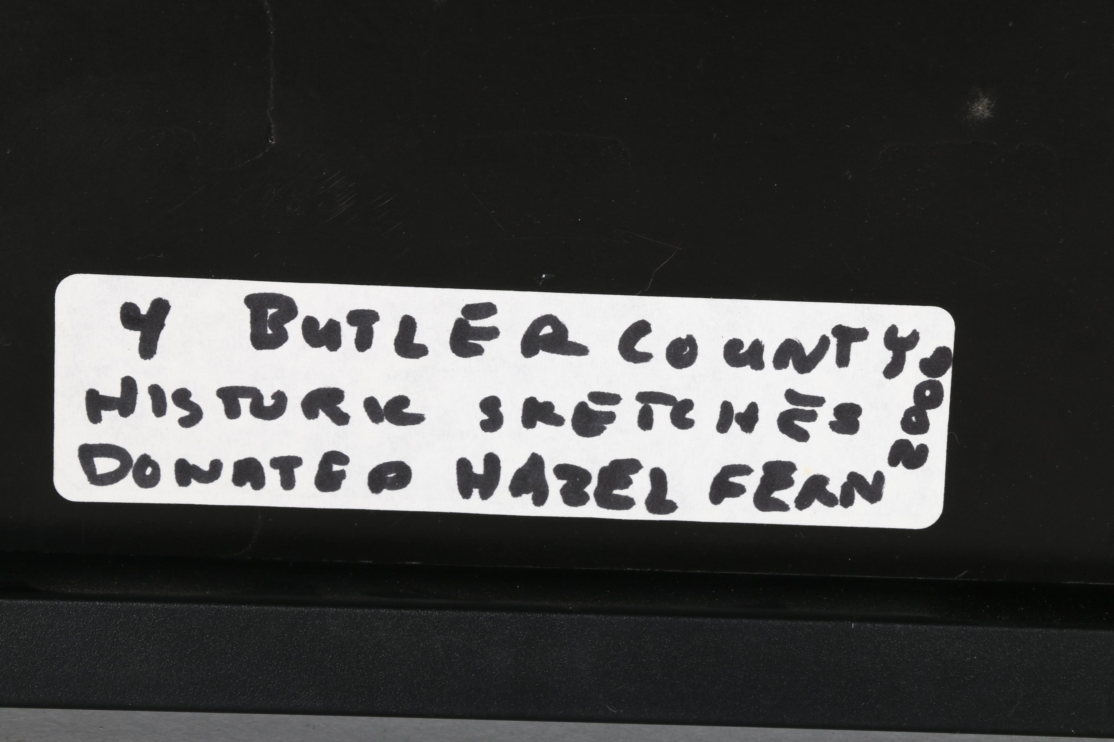 L.W. "Bill" Rettig Jr. Offset Lithographs of Historic Butler County, Pennsylvania