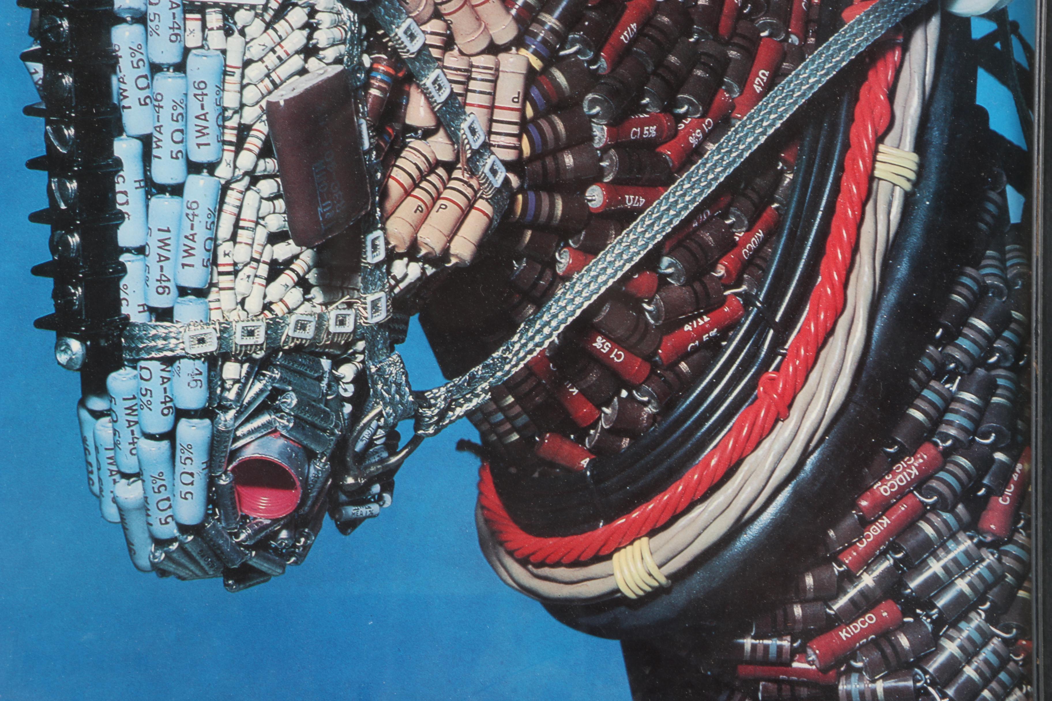 Vintage Honeywell Computers Framed Horse Advertisement