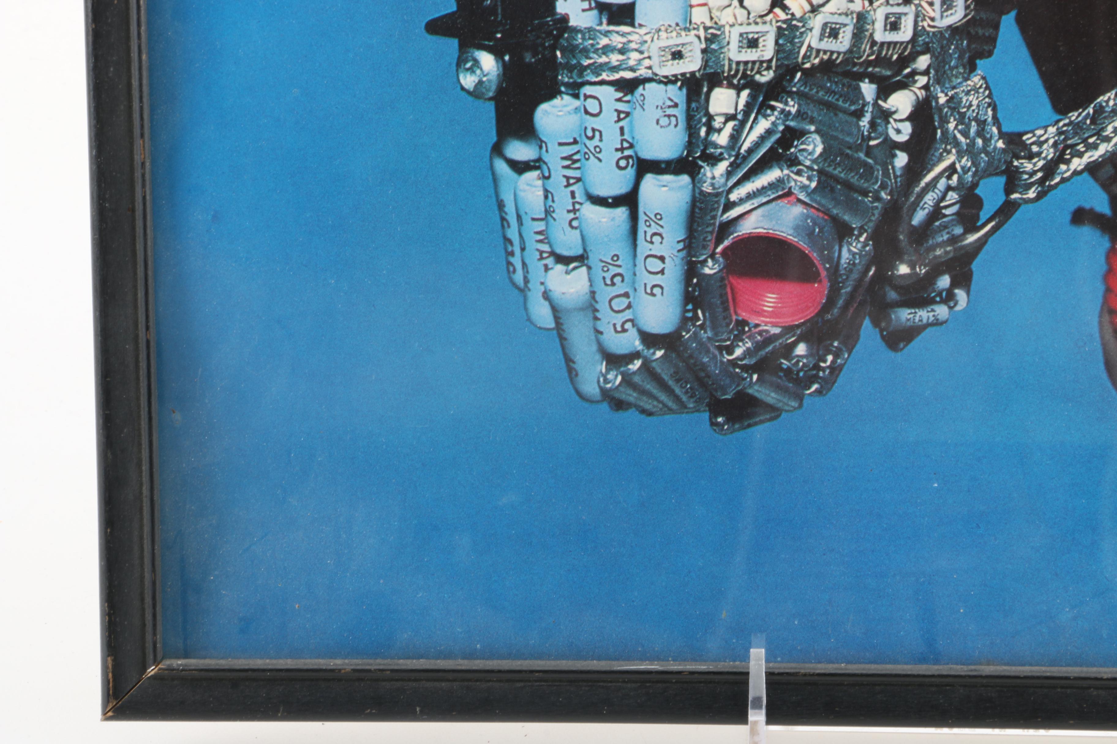 Vintage Honeywell Computers Framed Horse Advertisement