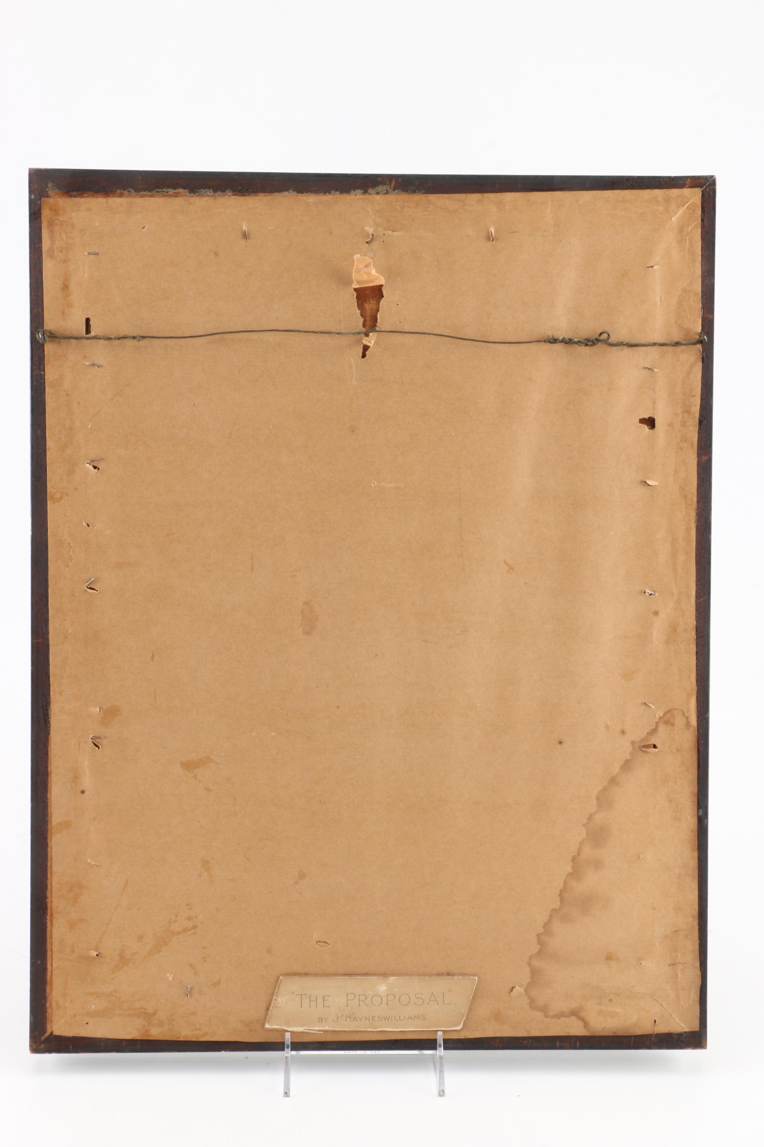 Giclee After John Haynes-Williams' "The Proposal"