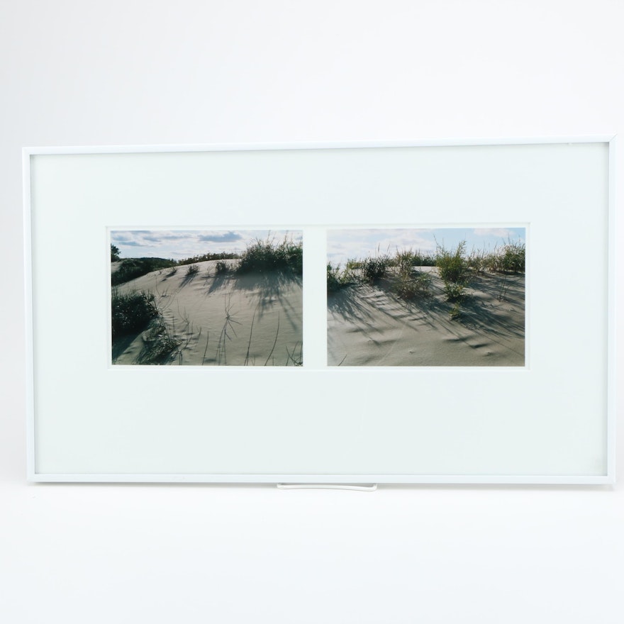 Jay Williams Framed Photographs of Sand Dunes