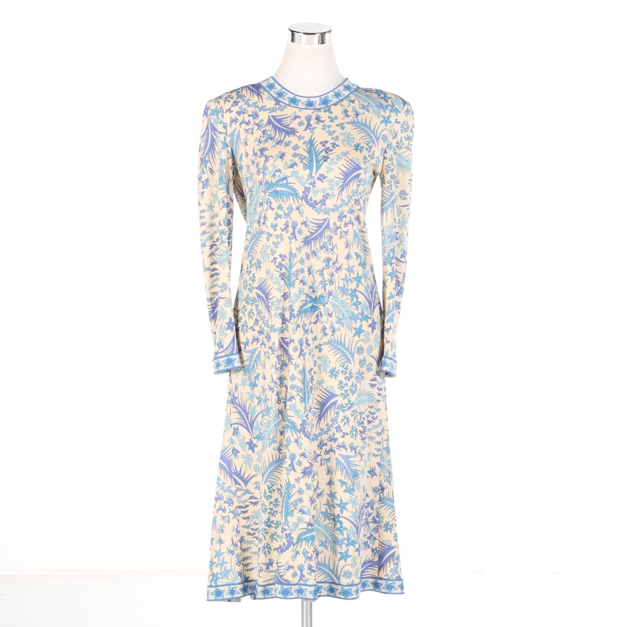 Vintage Averado Bessi Italian Silk Dress