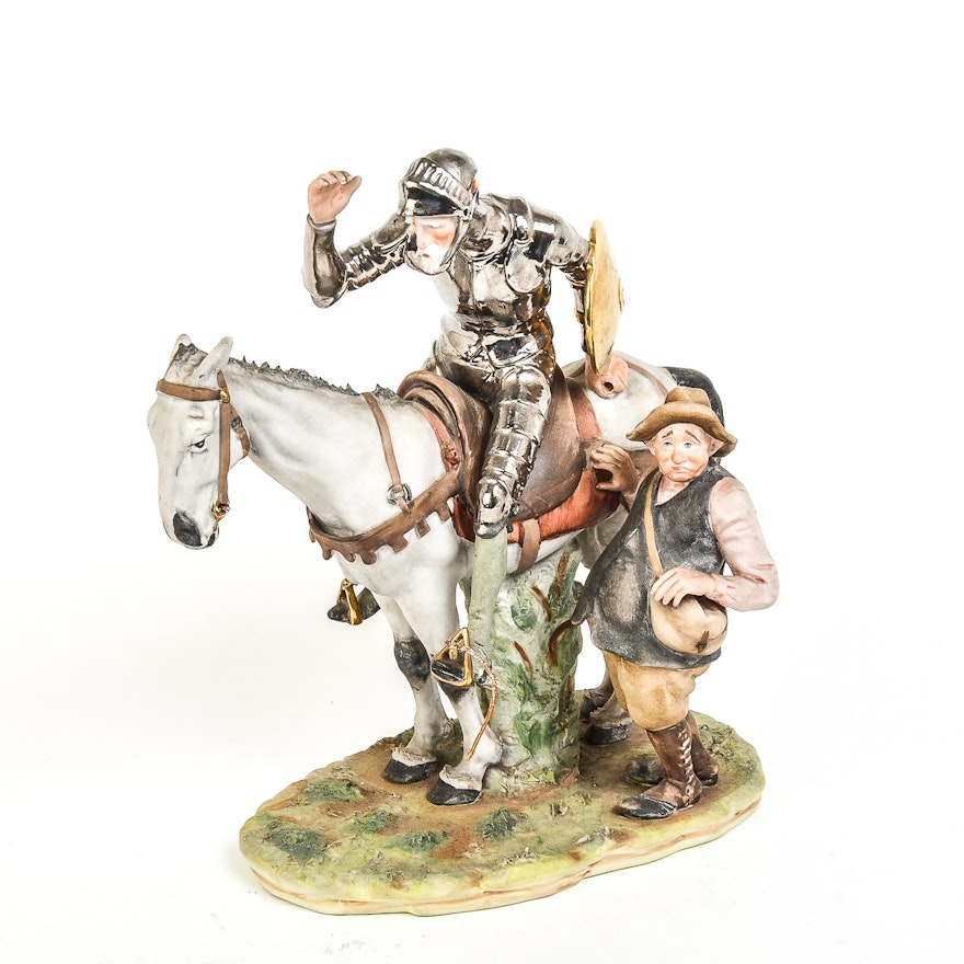 Don Quixote and Sancho Panza Figurine