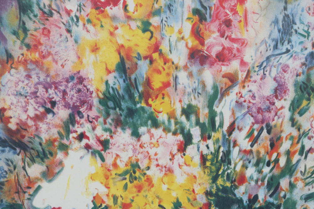 Offset Lithograph After Marc Chagall's "Bouquet de Fleurs"