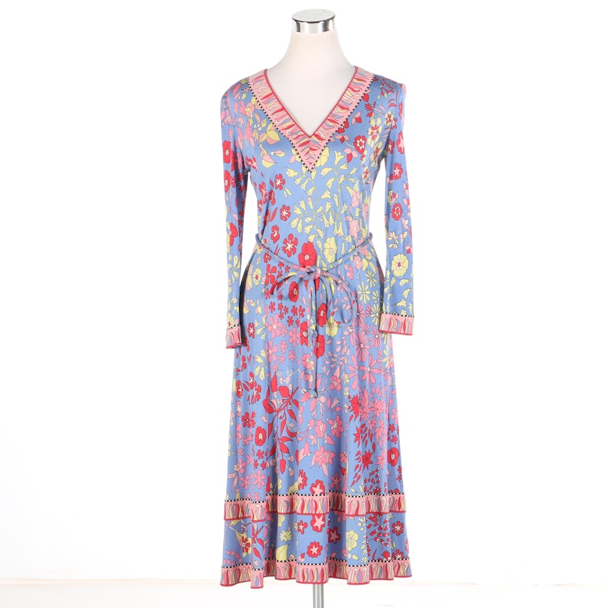 Vintage Averado Bessi Italian Silk Dress