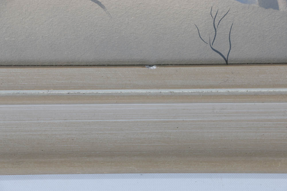 Benjamin Harris Original Signed Airbrush and Gouache Painting