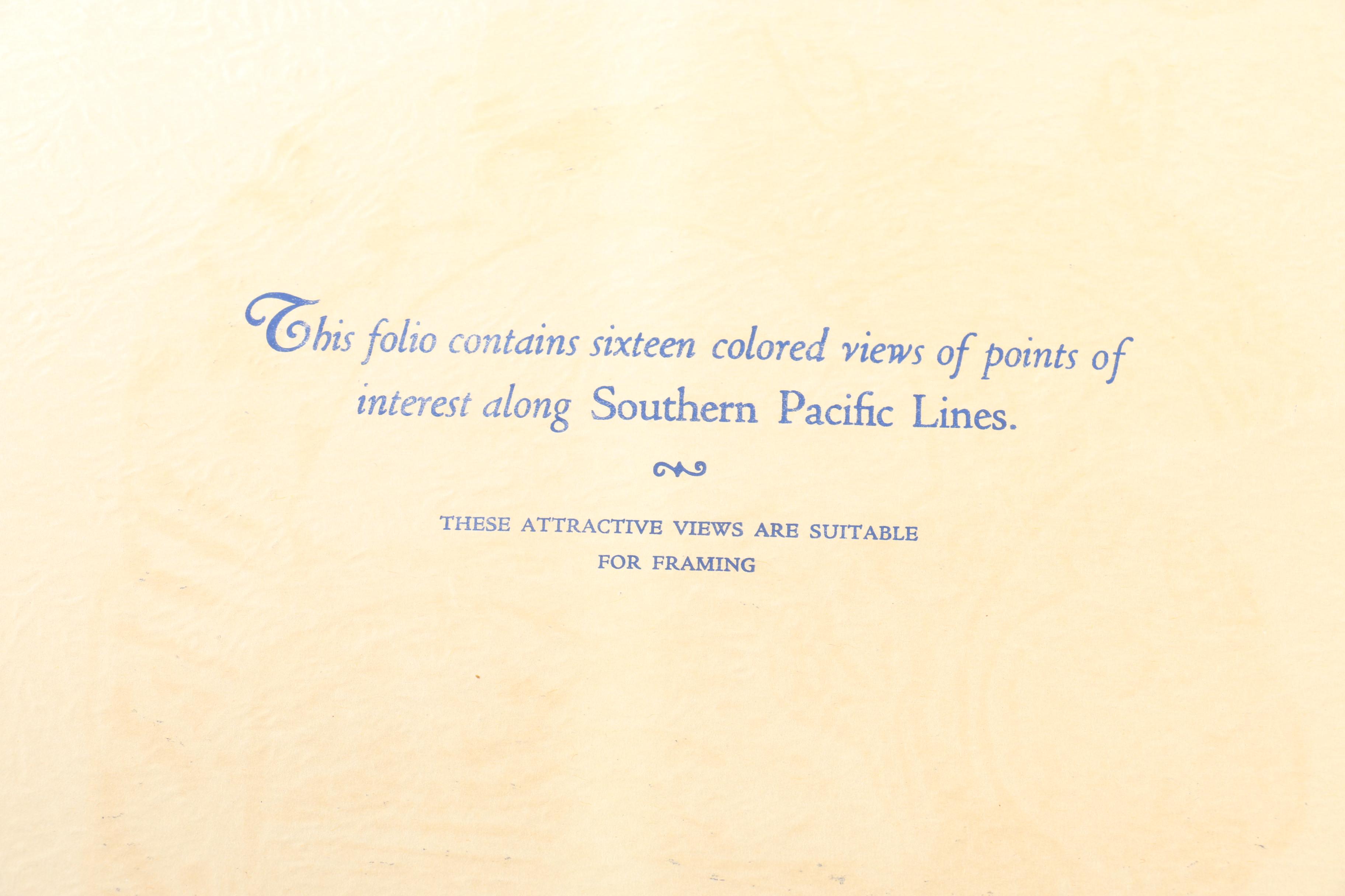 1940s "Scenic California" Photographic Print Folio