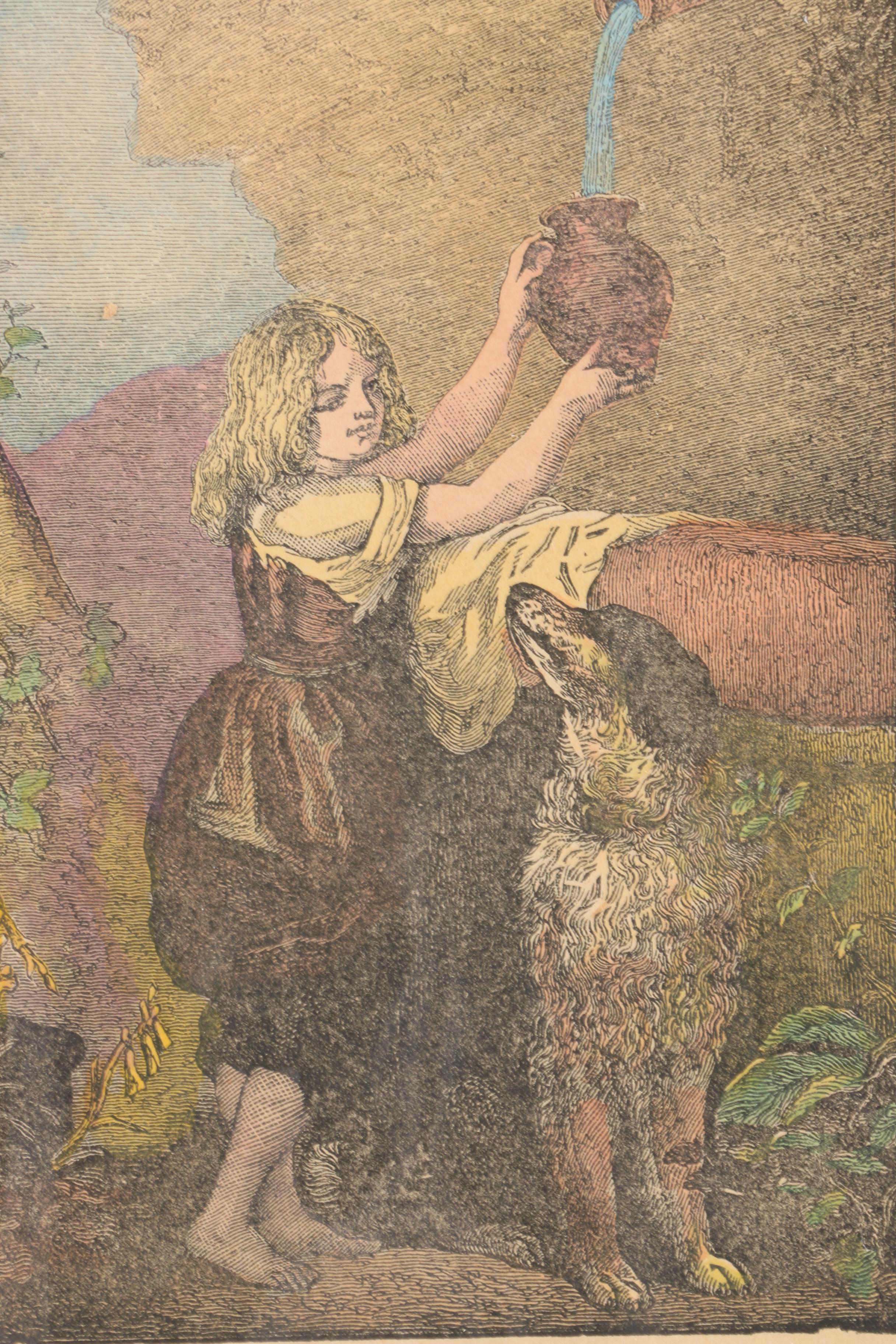 Collection of Mid-19th Century Hand-Colored Prints